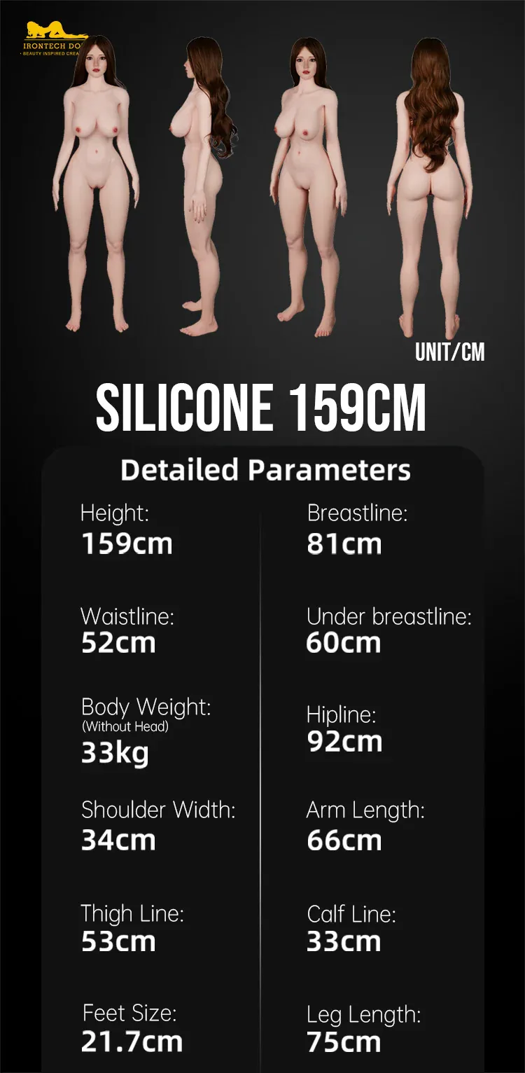 Irontech Sex Doll_Doll Measurements
