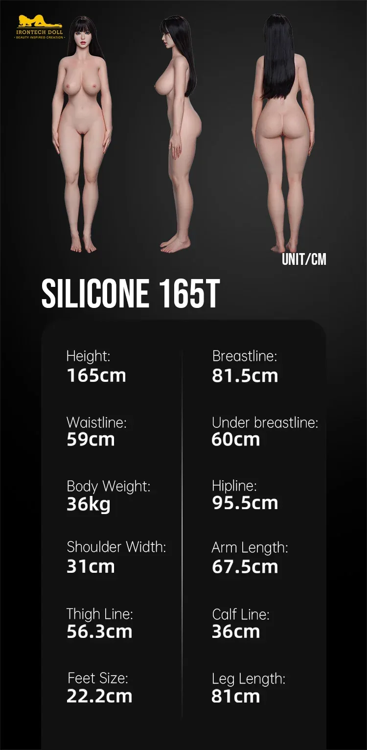 Irontech Sex Doll_Doll Measurements