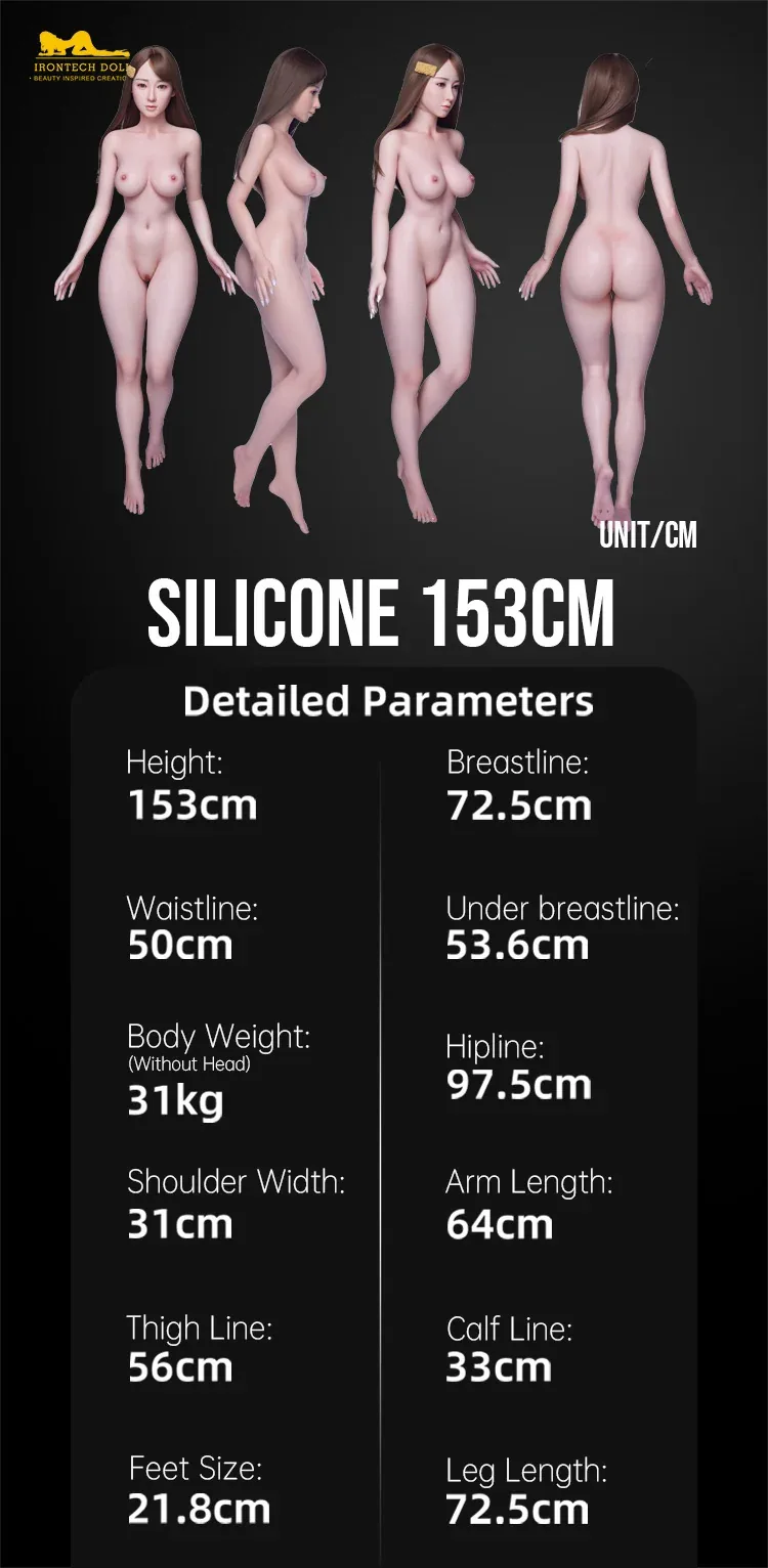 Irontech Sex Doll_Doll Measurements