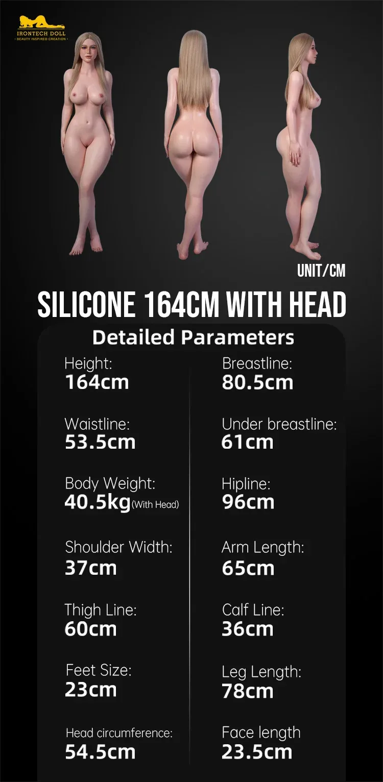 Irontech Sex Doll_Doll Measurements