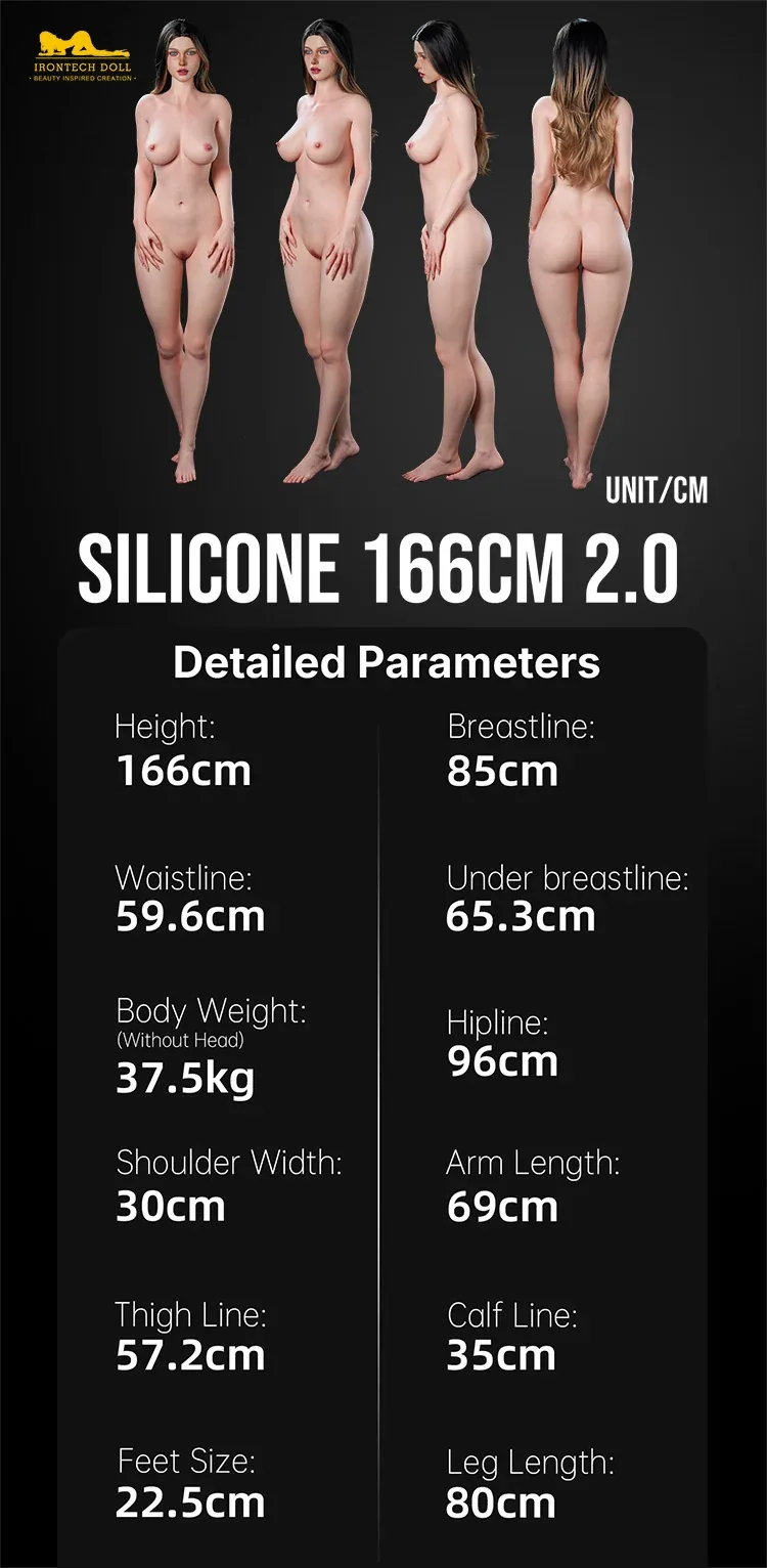 Irontech Sex Doll_Doll Measurements