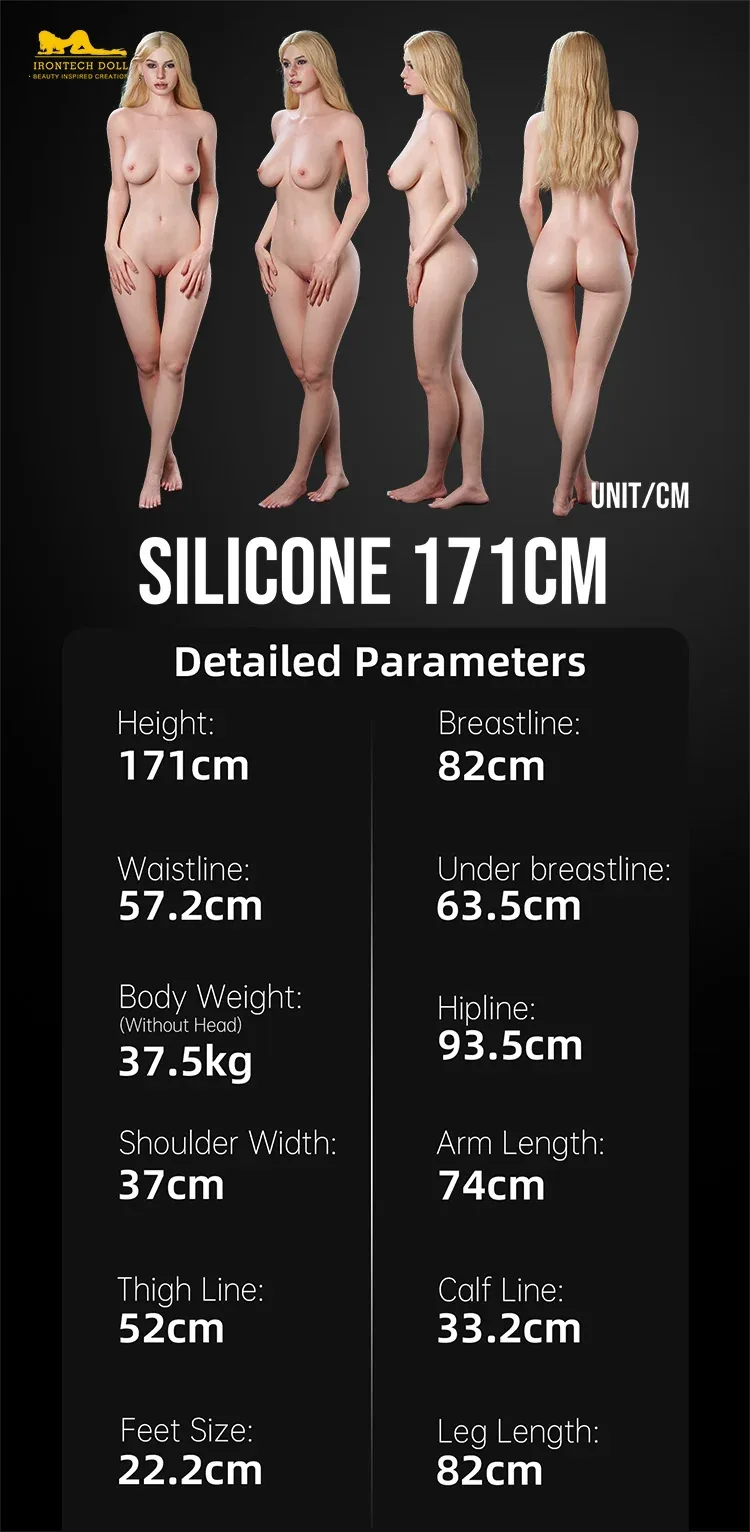 Irontech Sex Doll_Doll Measurements