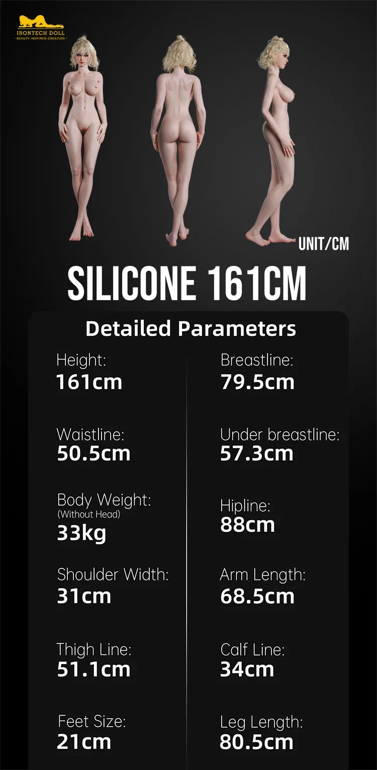 Irontech Sex Doll_Doll Measurements