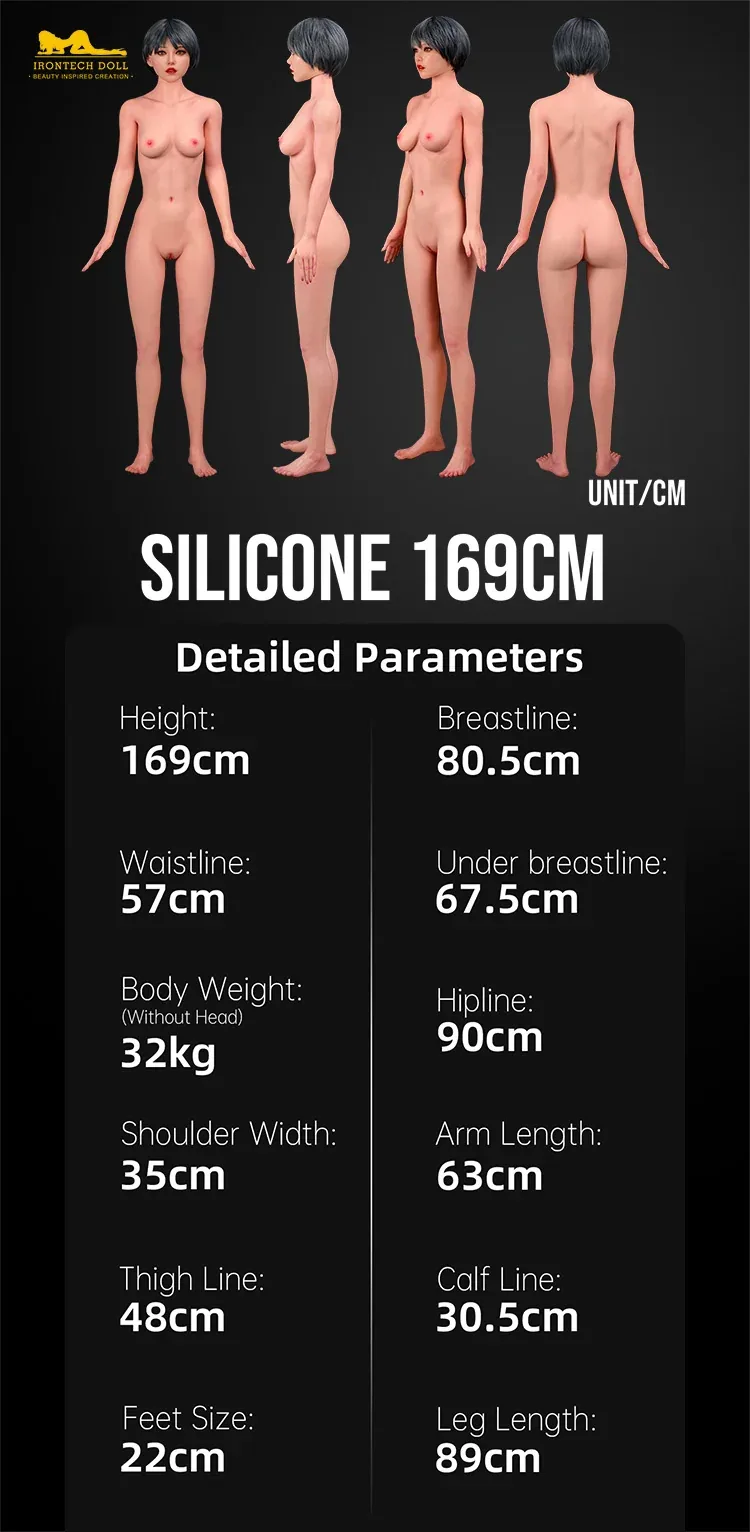 Irontech Sex Doll_Doll Measurements