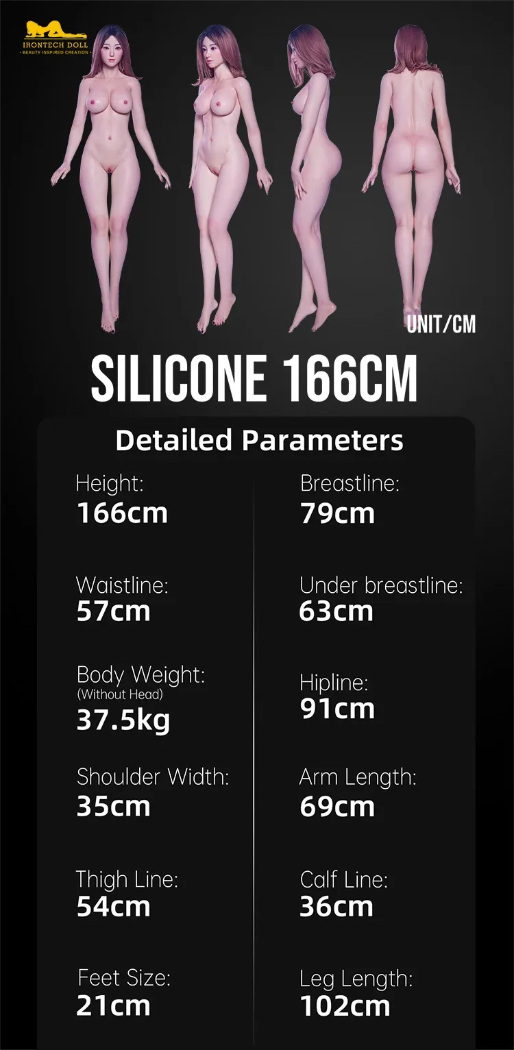 Irontech Sex Doll_Doll Measurements