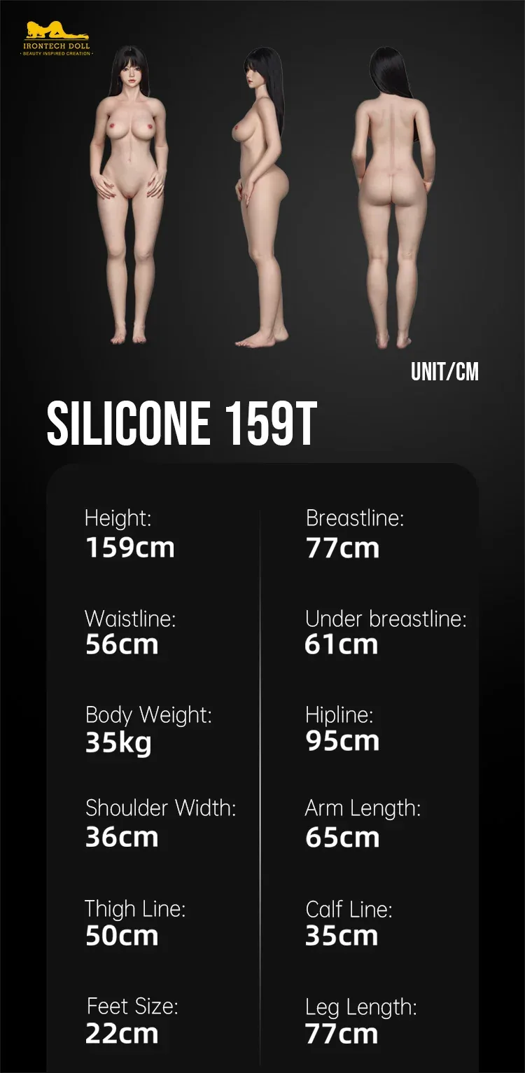 Irontech Sex Doll_Doll Measurements