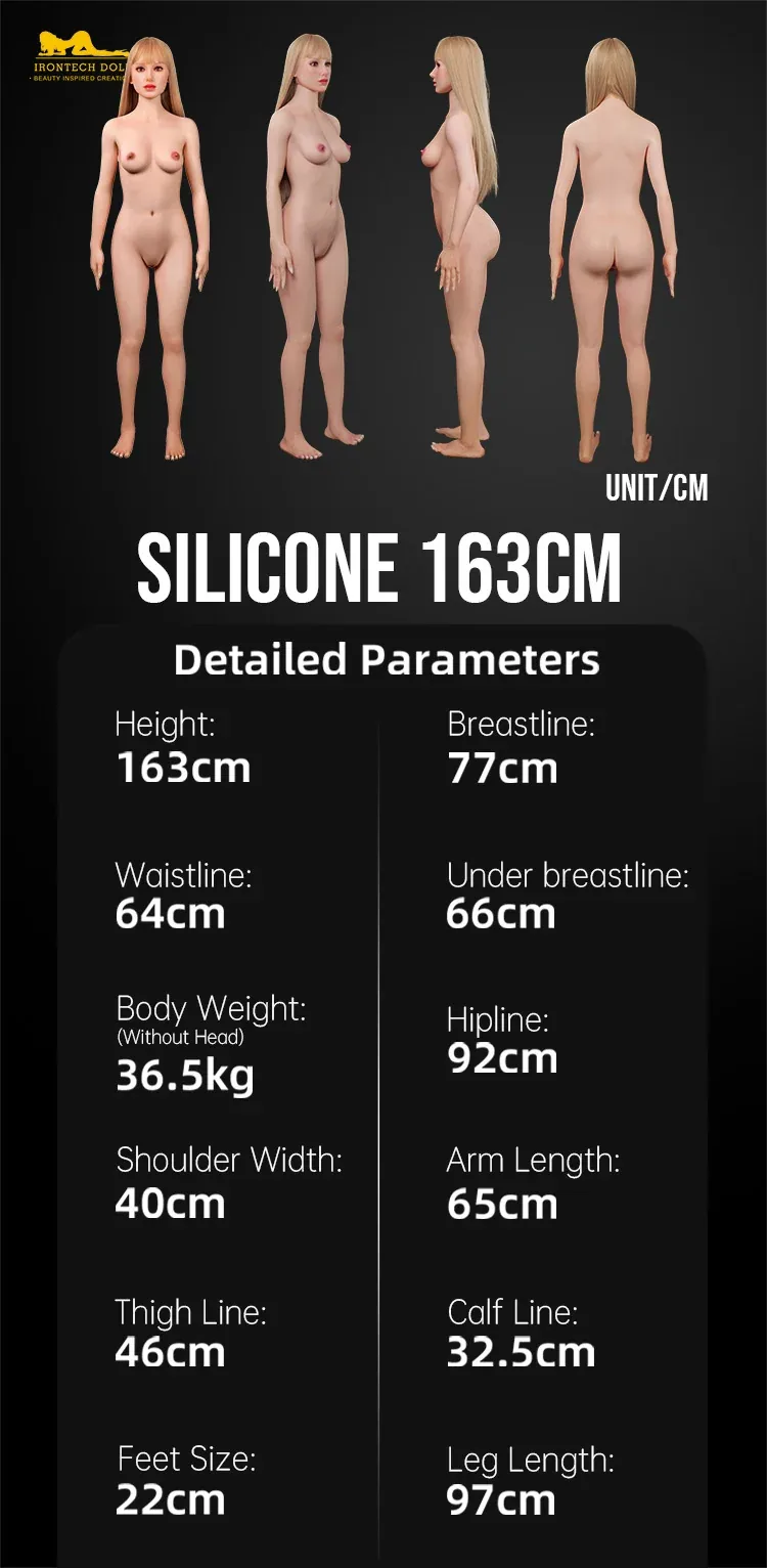 Irontech Sex Doll_Doll Measurements