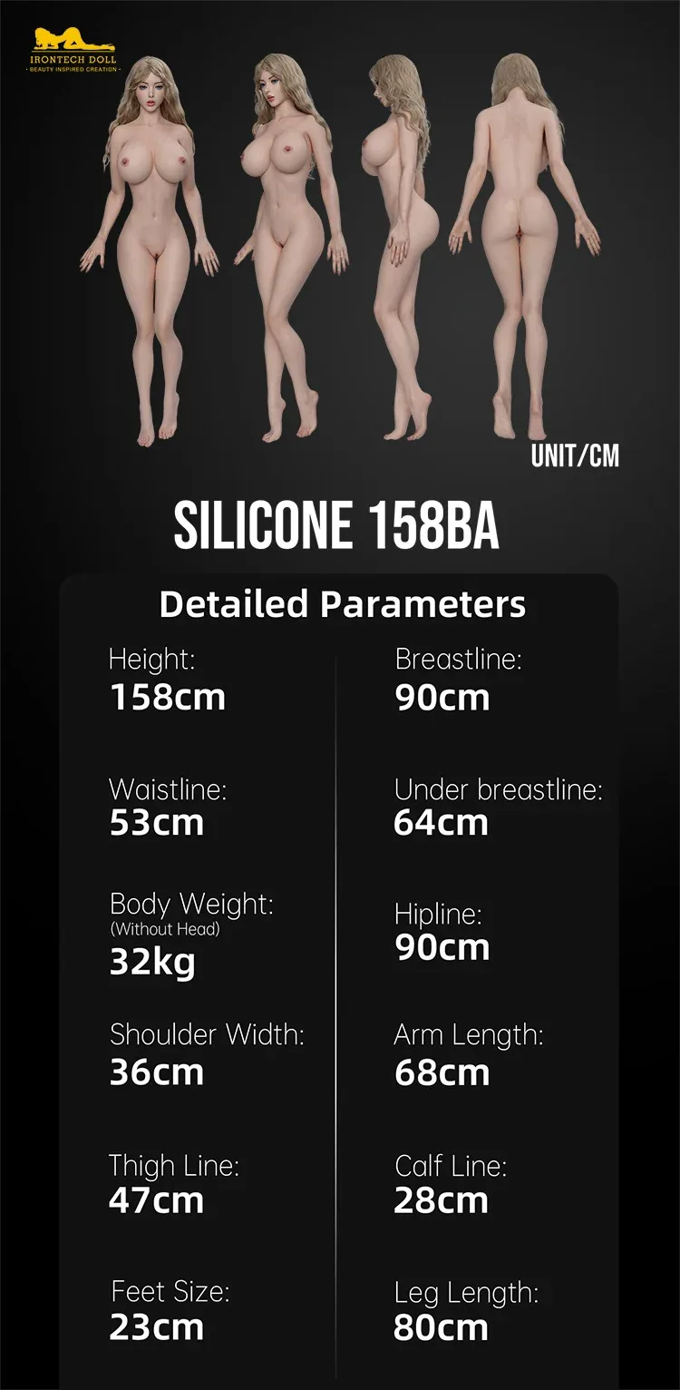 Irontech Sex Doll_Doll Measurements