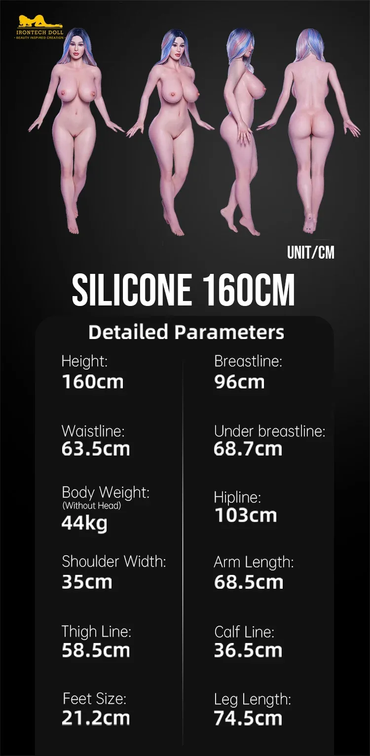 Irontech Sex Doll_Doll Measurements