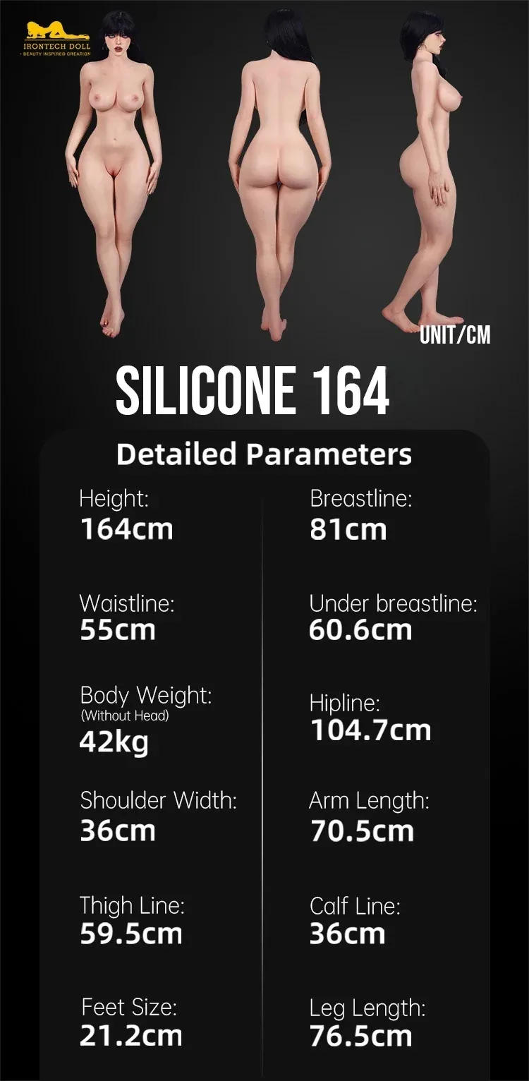 Irontech Sex Doll_Doll Measurements