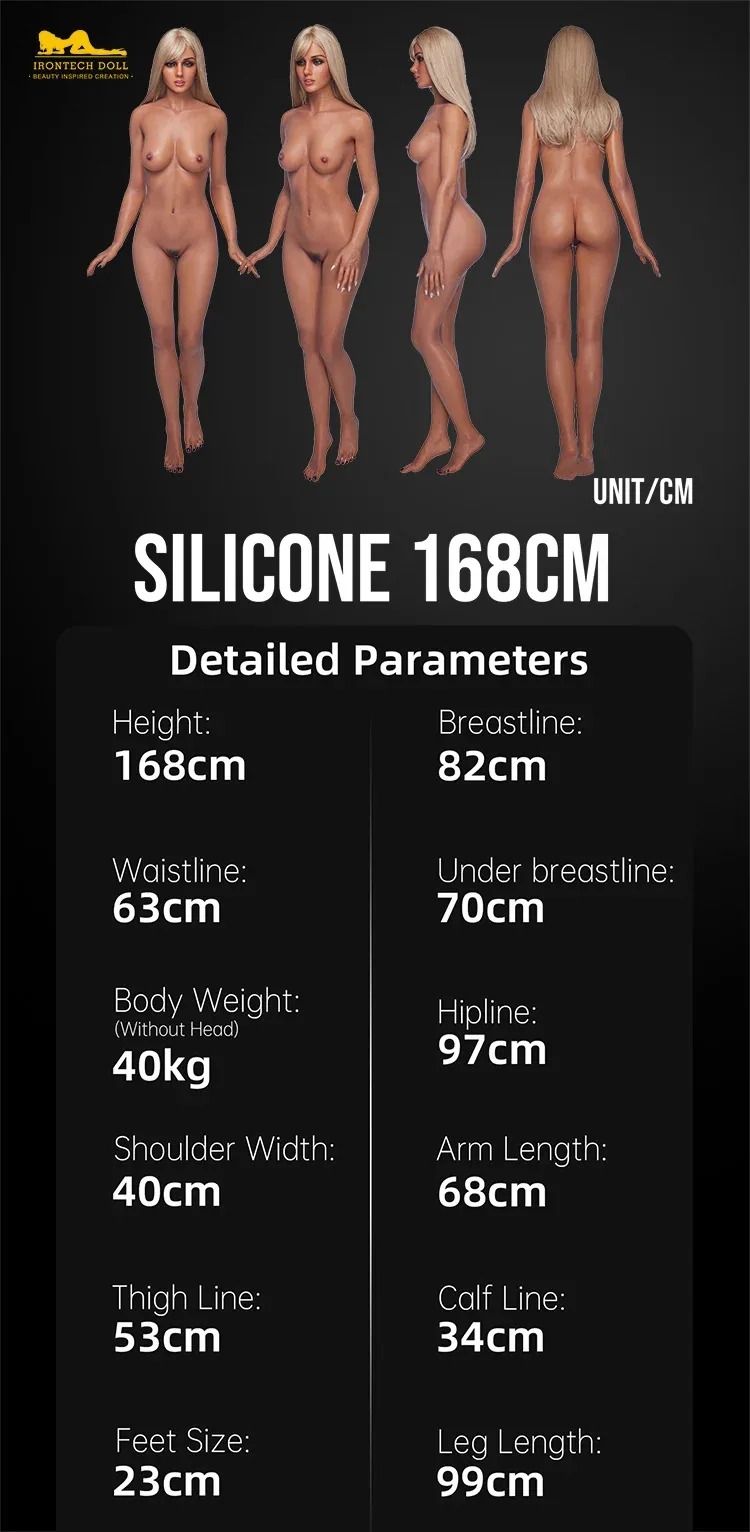 Irontech Sex Doll_Doll Measurements