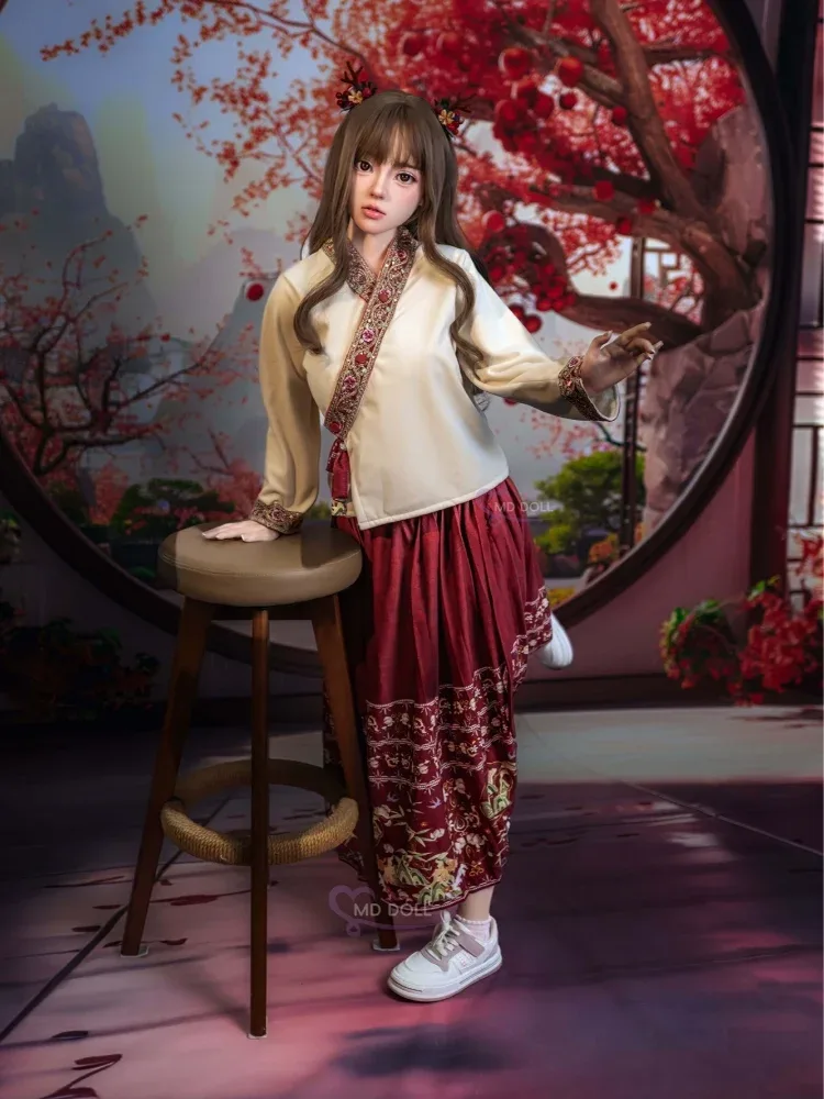 F8077-150cm\/5ft-27kg M15 Medium Chest Chinese Silicone Sex Doll | MD Doll view 10
