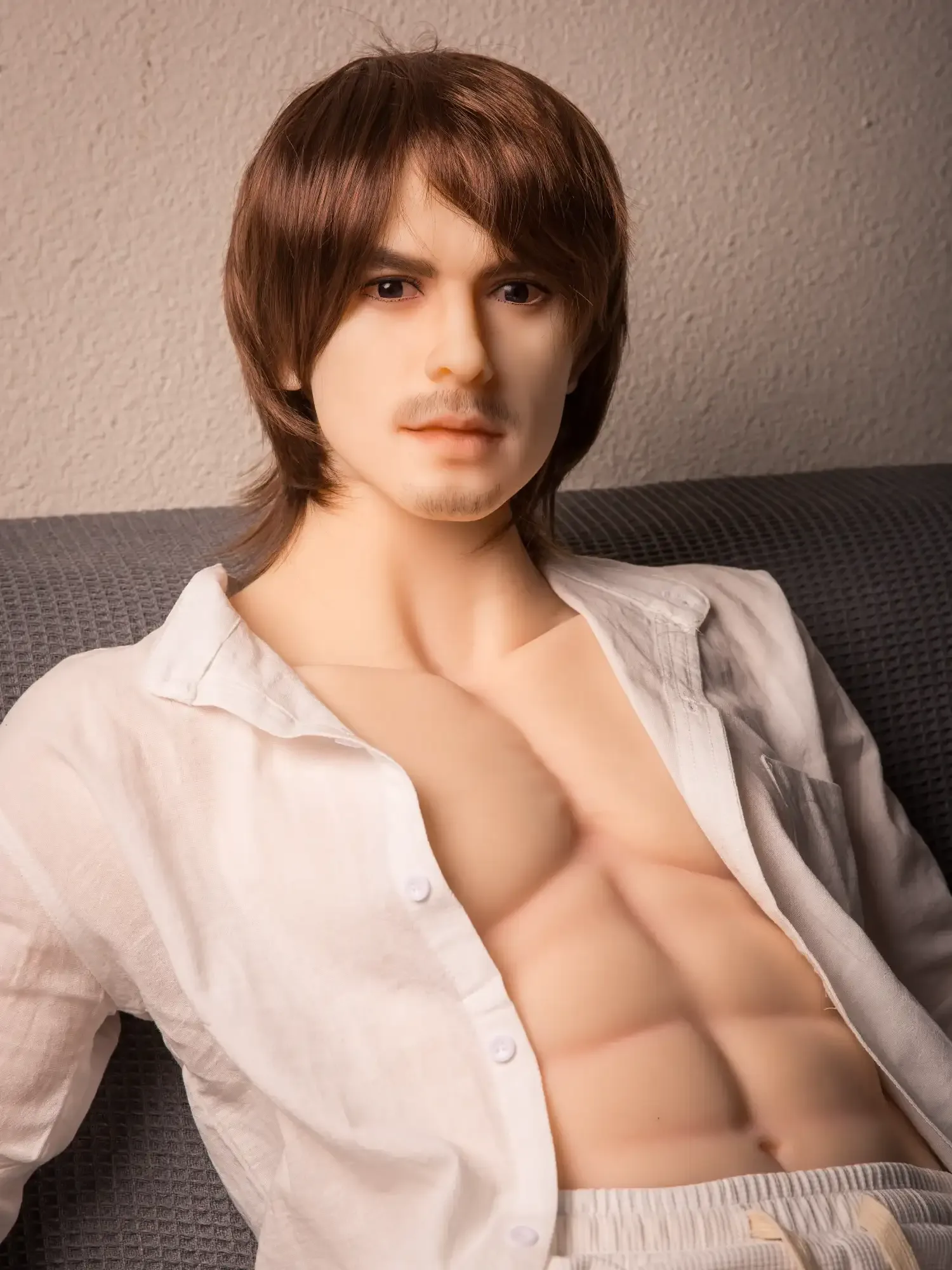 F4601-170cm(60kg)  Femboy TPE Real Life Thrusting Best Male Sex Doll | Qita doll view 5