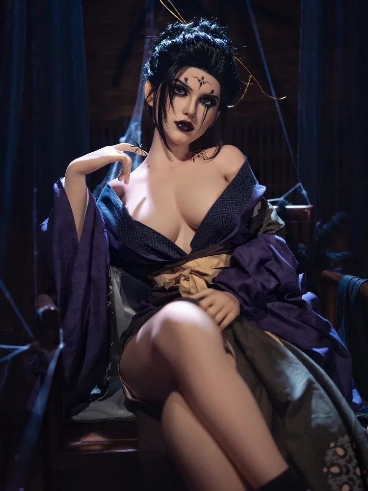 F2390- 164cm(5.4ft)\/36kg D Cup S5# Halloween British Sex Doll Naked丨Rosretty Doll