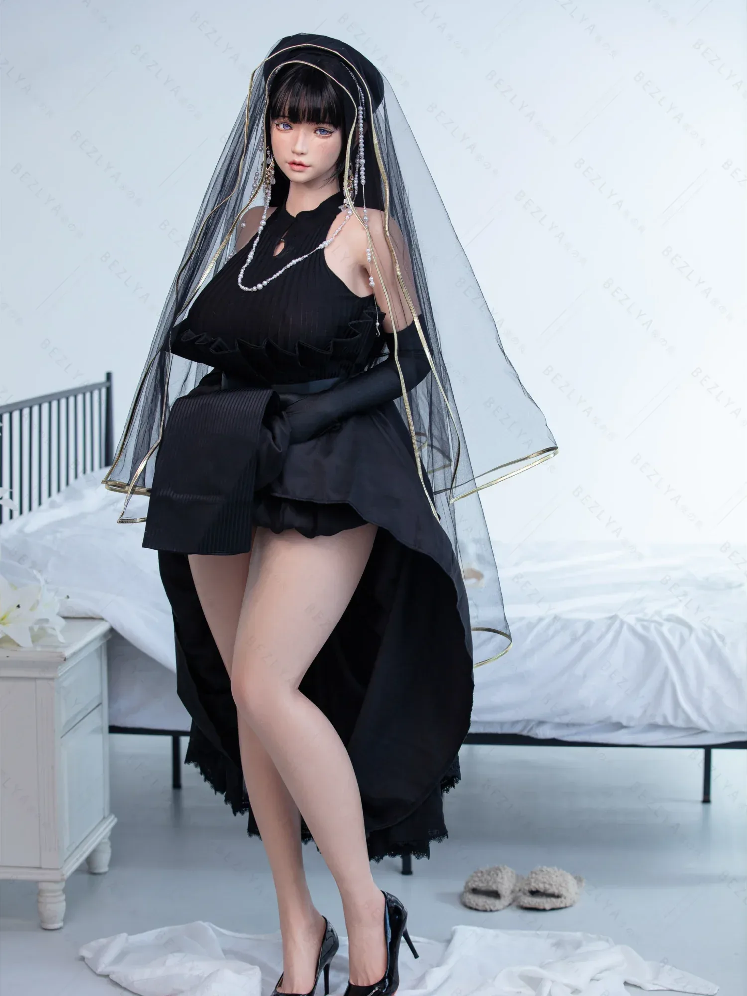 F9360-160M(5.3ft)-40.2kg 2.2cf E Cup ROS Silicone Asian Life Size Sex Dolls|AITIA Doll view 6