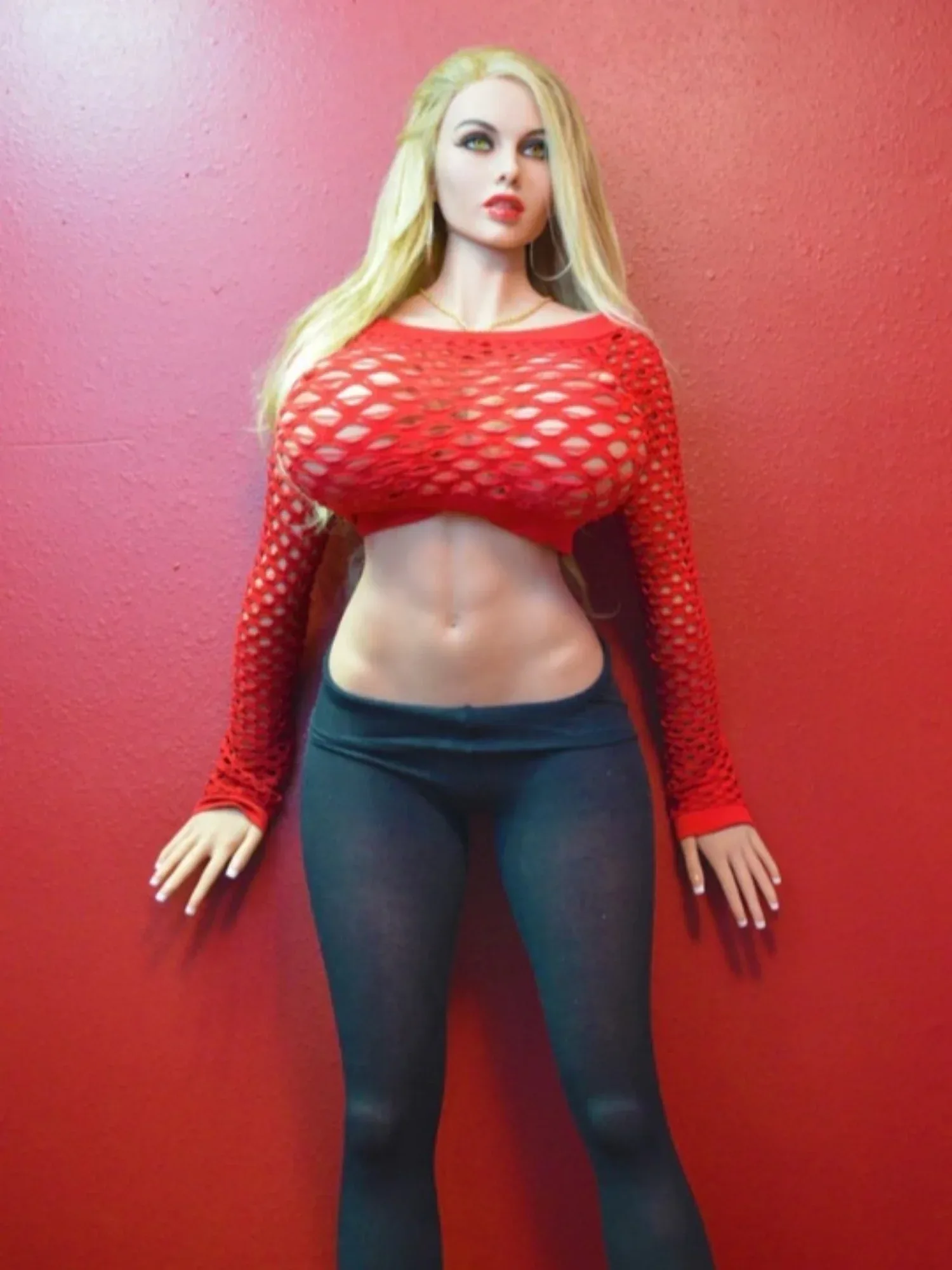 F6275-170cm(5.6ft)-42kg large Breasts TPE Realistic Sex Doll with Blond Hair - Rui Mei view 7