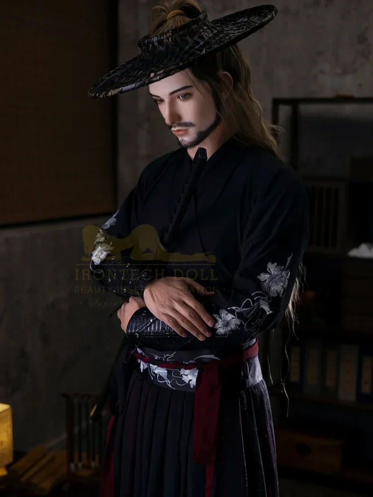 F2377-176cm\/5ft9-40kg Silicone Kung Fu Hero Lifelike Male Sex Doll | Irontech Doll view 5