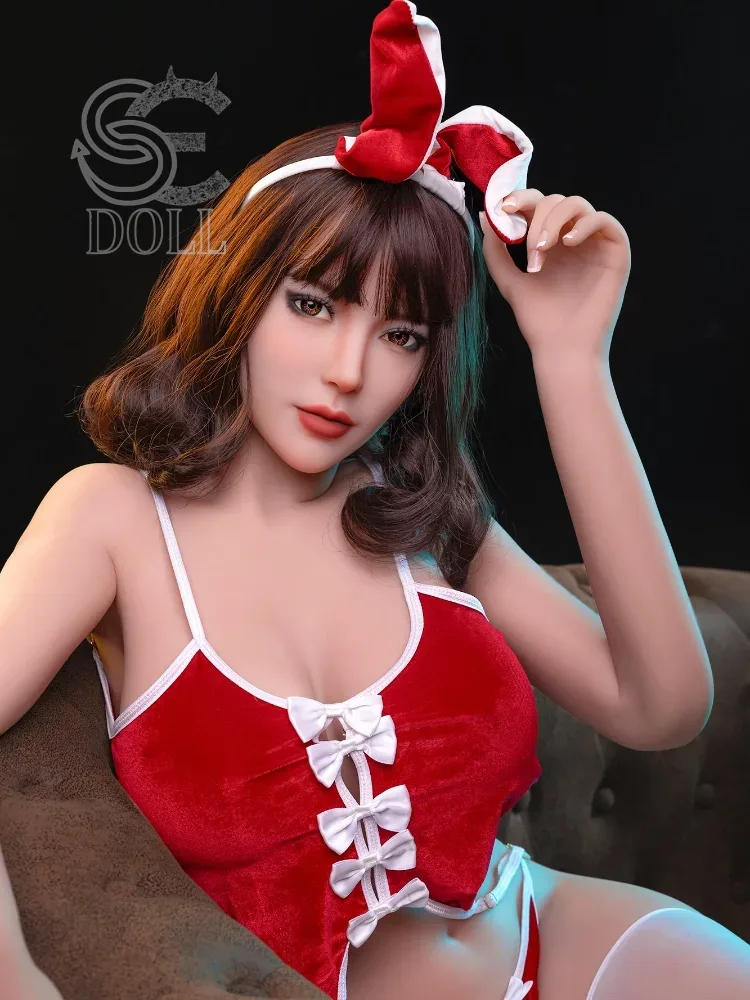 F812—157cm(5ft1)-35kg Regina H Cup TPE Mature Chinese Busty Bunny Girl Sex Doll | SE Doll view 8