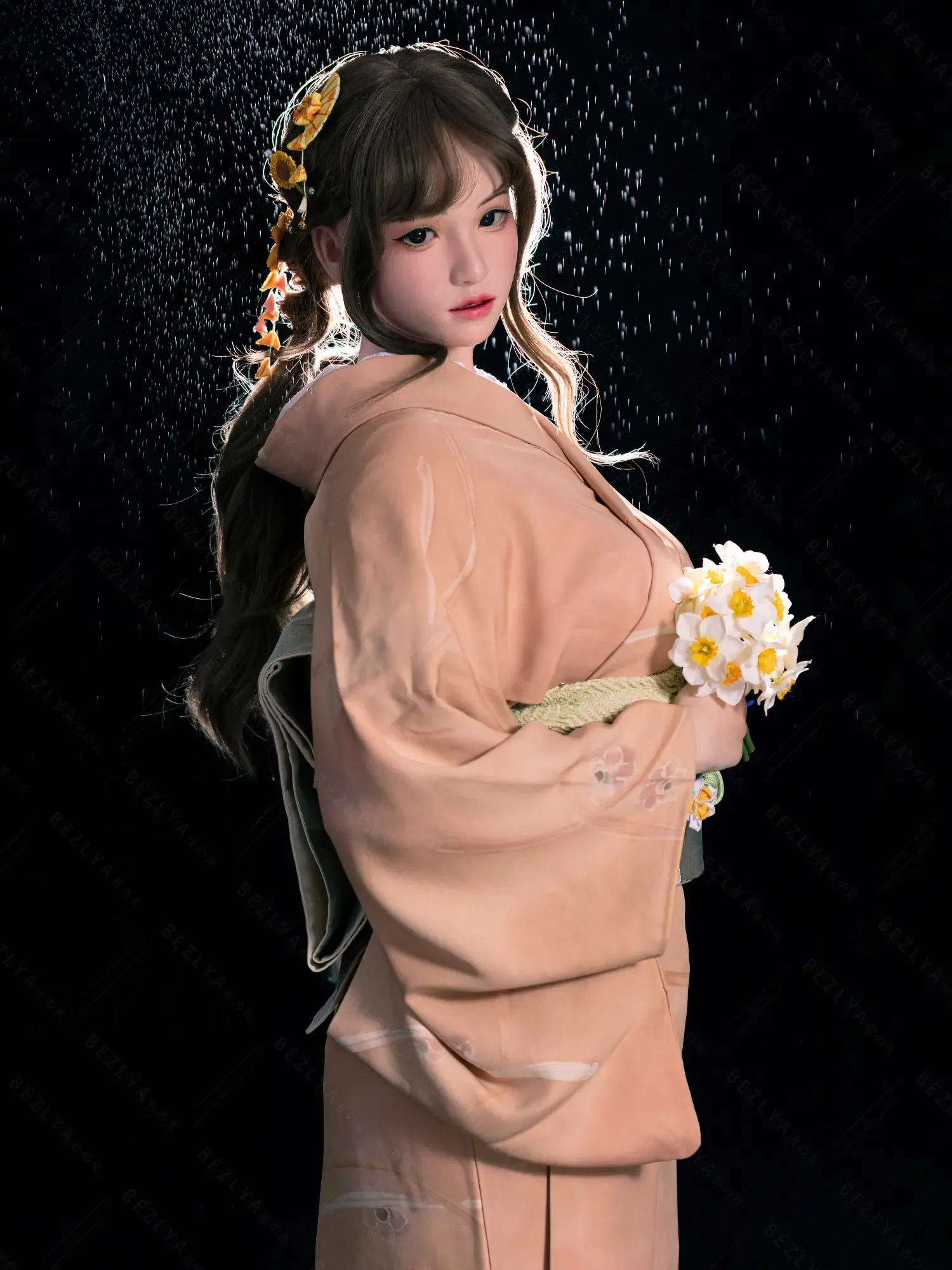 F4780-162cm(5.4ft)-39.5kg 2.2u B Cup Asian Real Silicone Japanese Sex Doll|AITIA Doll view 10