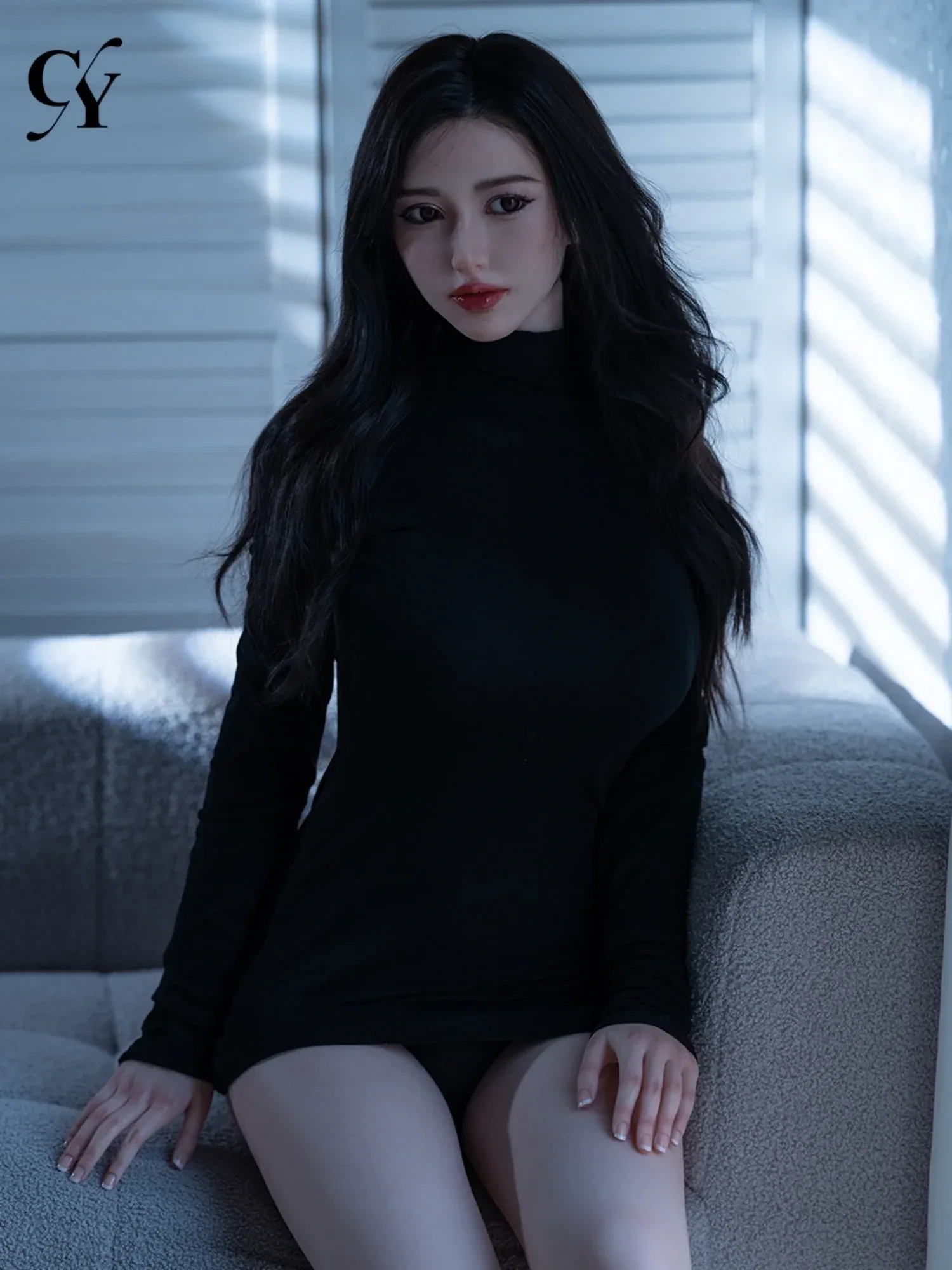 F5806—167cm\/5ft5-37kg D Cup Asian Silicone Head Realistic Sex Doll | TOP-CYDOLL view 8