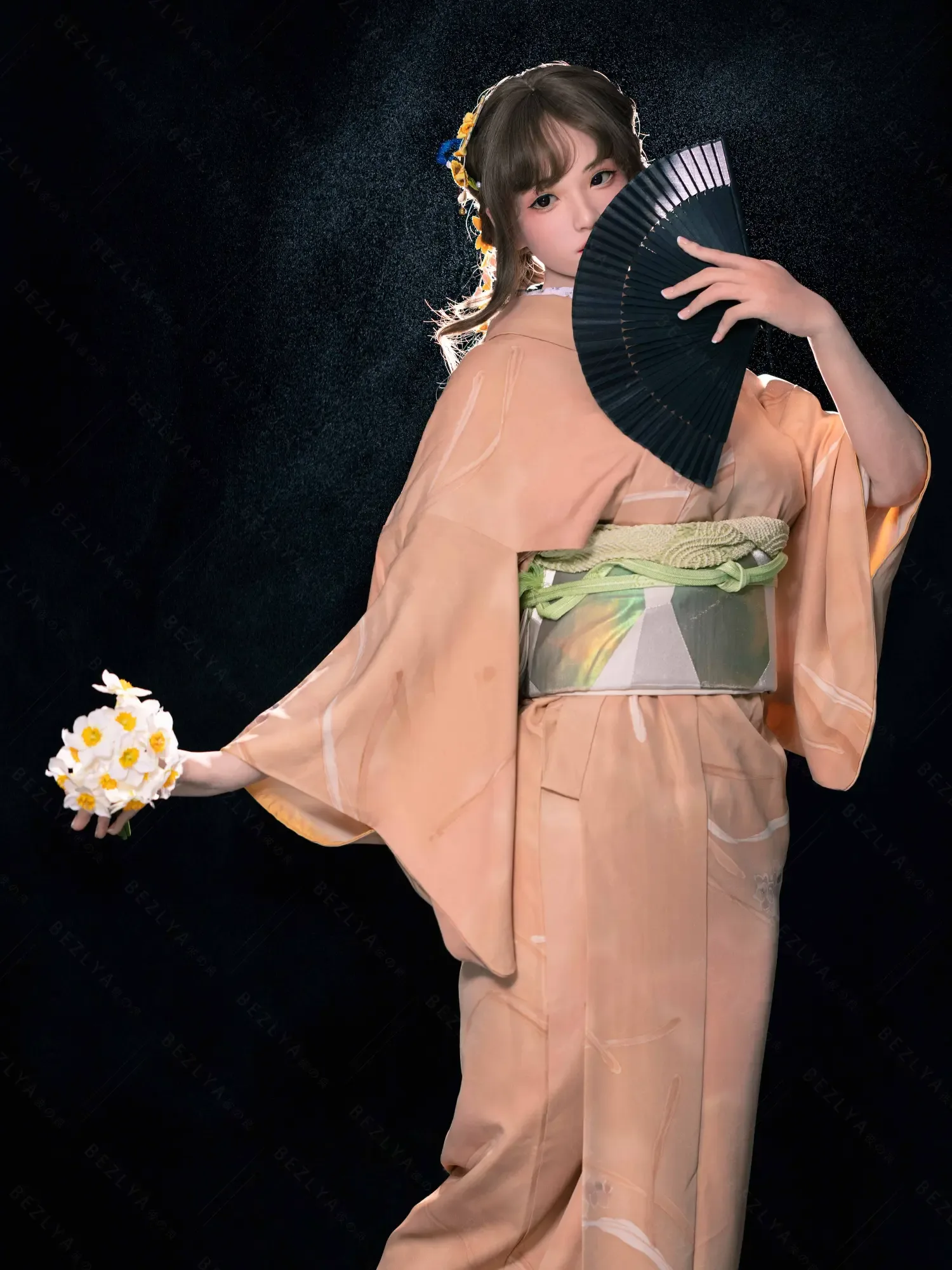F4780-162cm(5.4ft)-39.5kg 2.2u B Cup Asian Real Silicone Japanese Sex Doll|AITIA Doll view 11