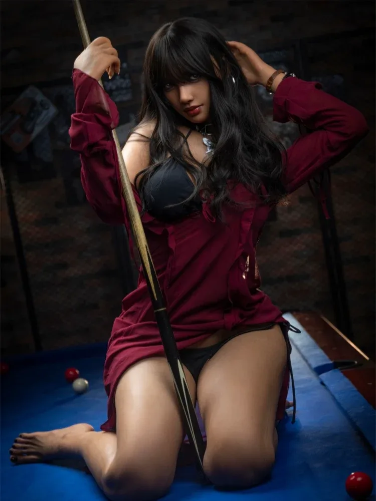 F3511-170cm（5.6ft）-43kg D Cup Life-Size Silicone robotic sex Doll｜Real Lady