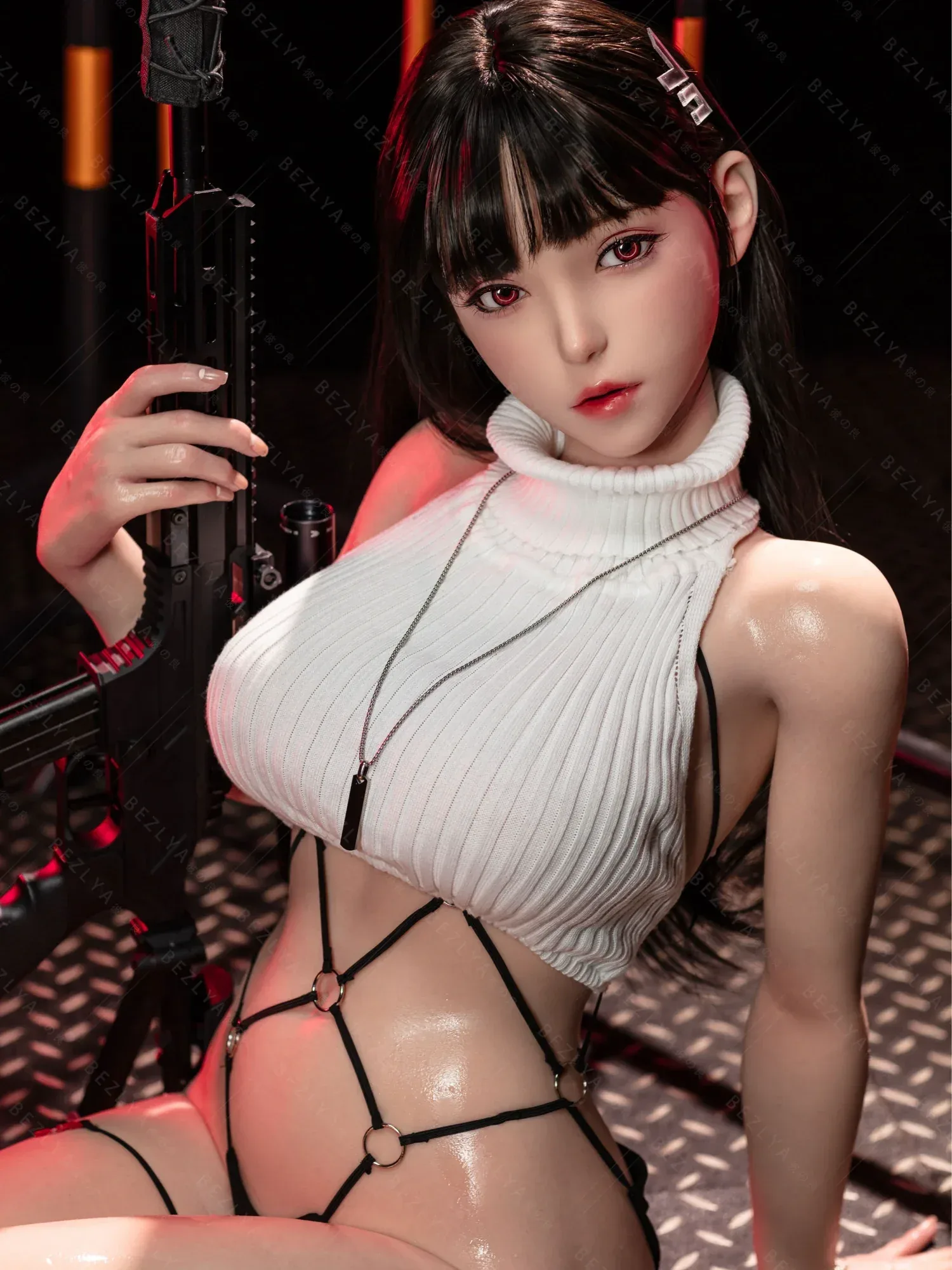 F9293-155Mcm(5.1ft)-38kg 2.2cf E Cup ROS Silicone Asian Petite Teen Sex Doll|AITIA Doll view 12