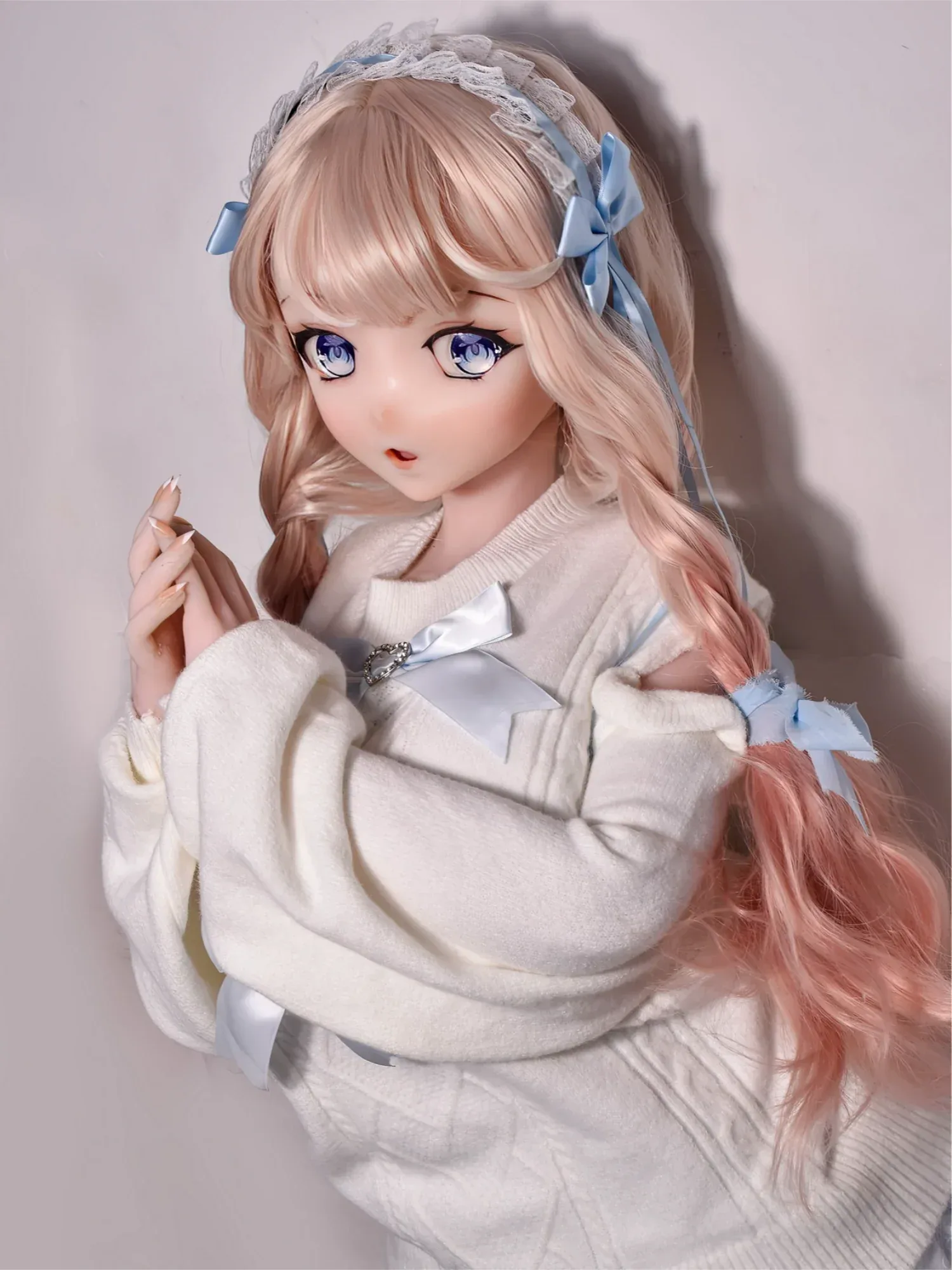 F9218-150cm\/5ft-27.5kg Anime Hentai Silicone Full Body Sex Doll | Elsa Babe view 5