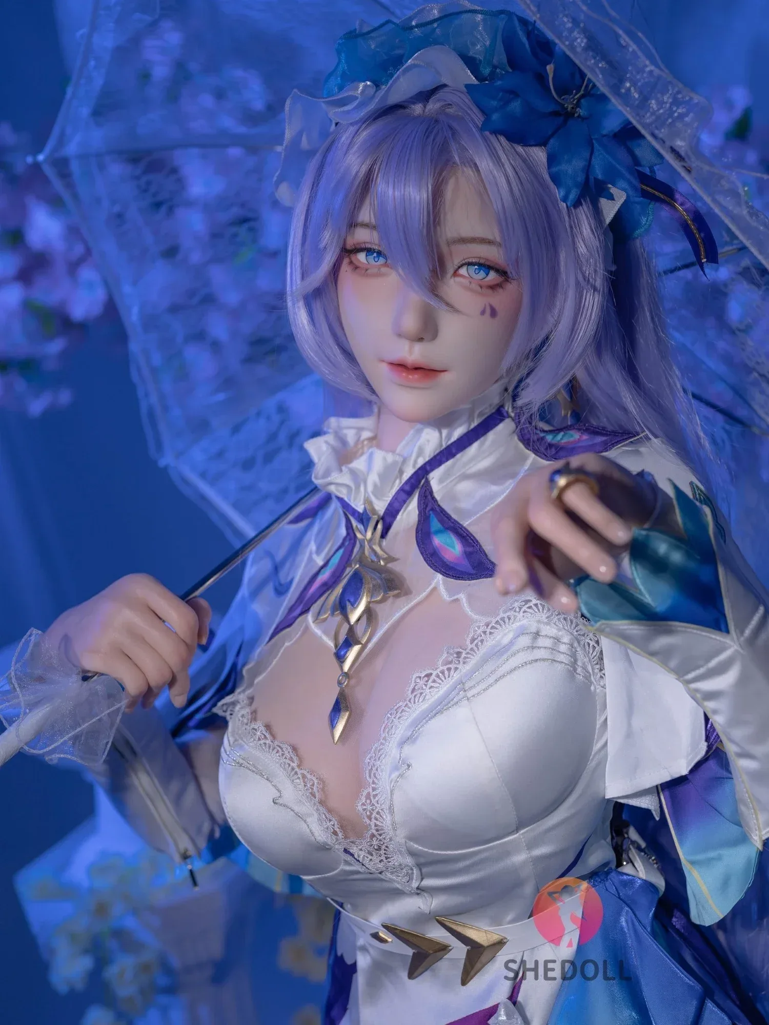 F6053—163cm\/5ft4-51kg H Cup Asian ROS Silicone Sex Doll | SHEDOLL view 12