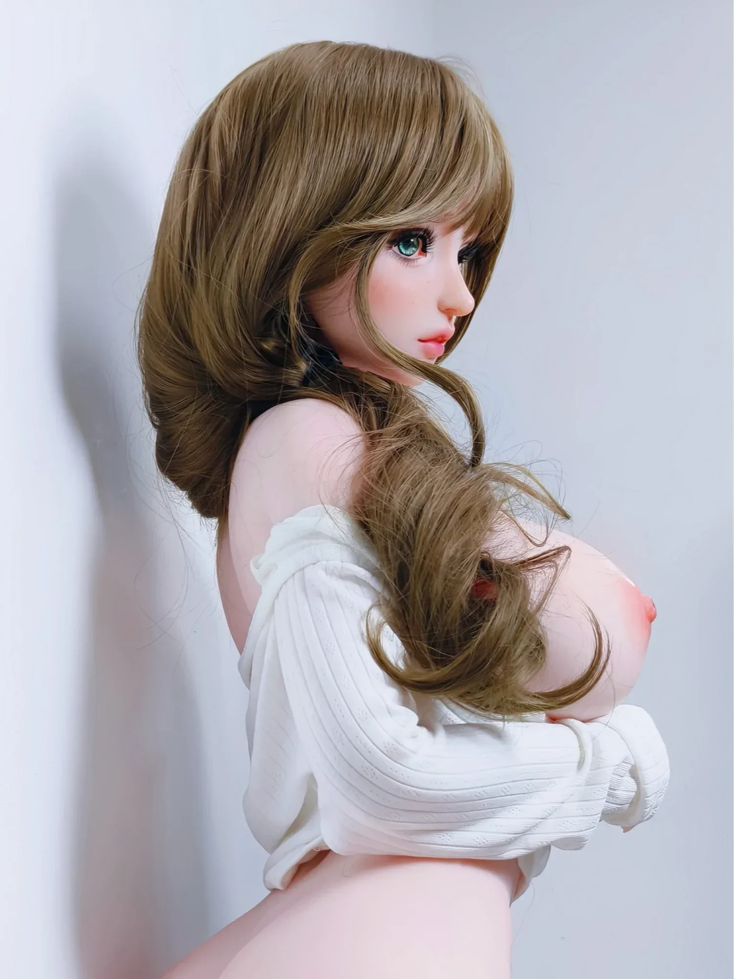 F9378-150cm\/5ft 27.5kg Hentai Life Size Female Sex Doll Silicone Head | Elsa Babe view 3