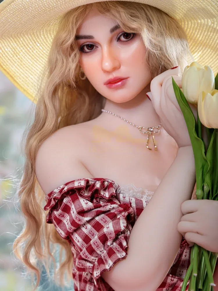 F2356-162cm(5.3ft)\/42.5kg A Cup Human Skin Texture Silicone Head TPE Sex Doll|Irontech Doll view 6
