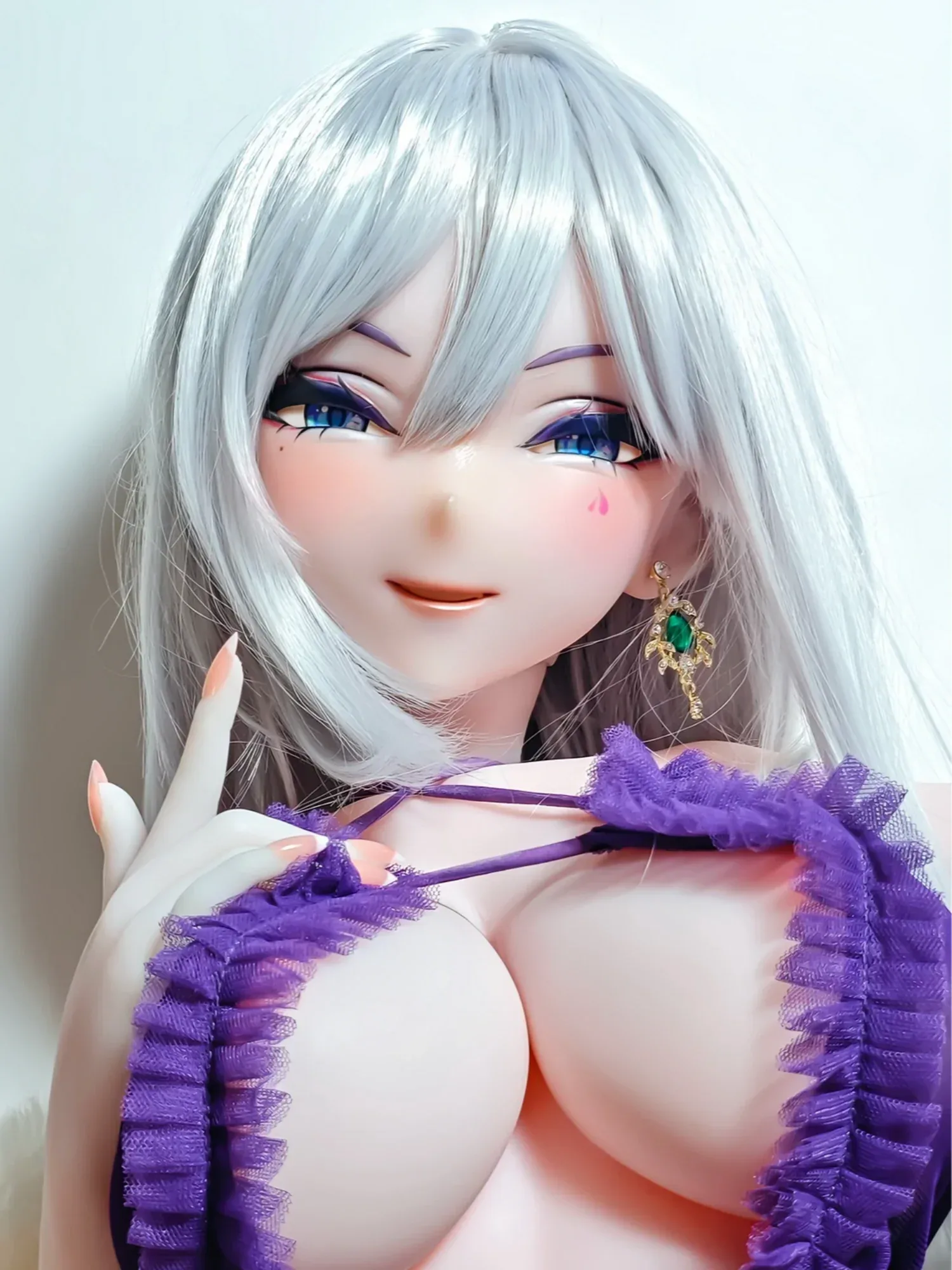 F9407-151cm\/4ft11-29kg Silicone Hentai Sex Doll Anime | Elsa Babe view 6