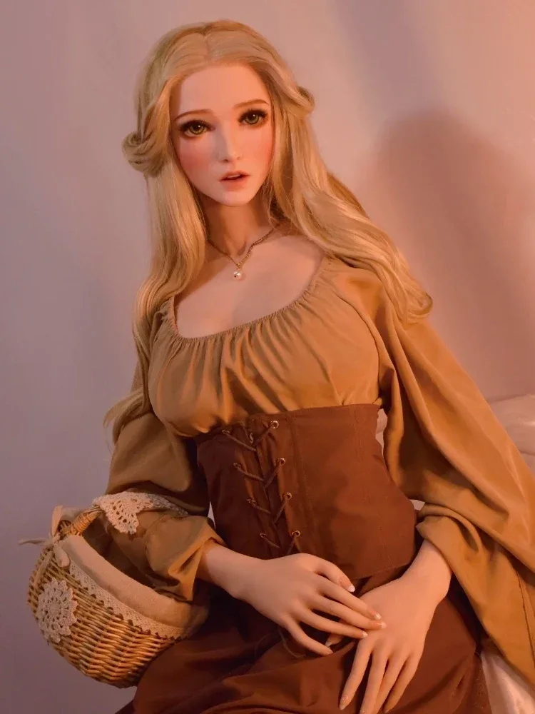 F1544-Elsa Babe-165cm\/5ft4 Full Silicone Sexy Anime Sex Dolls view 5