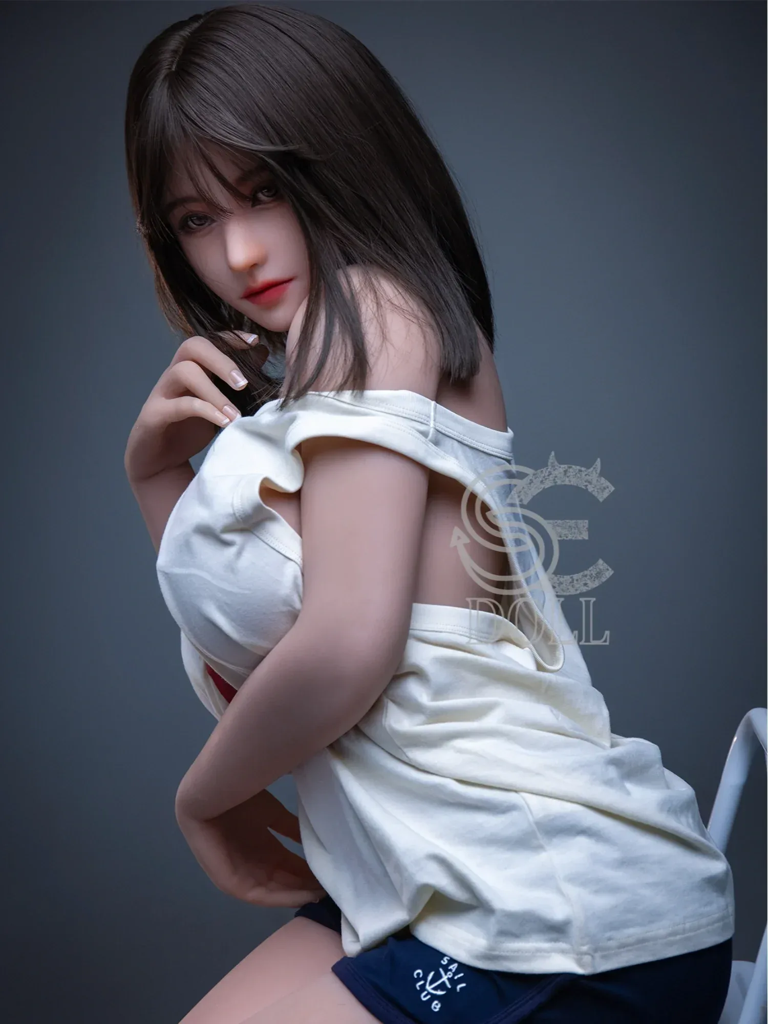 F3677-157cm(5ft1)-35kg Phoebe H Cup TPE Sexy Big Breasted Pure Chinese Girl Love Doll | SE Doll view 7