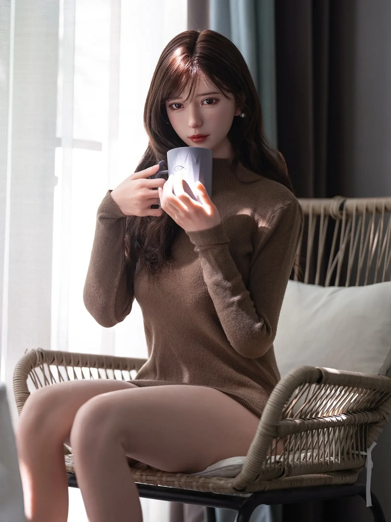 F6179—168cm\/5ft5-35kg F Cup Silicone Realistic Sex Doll | TOP-CYDOLL view 2