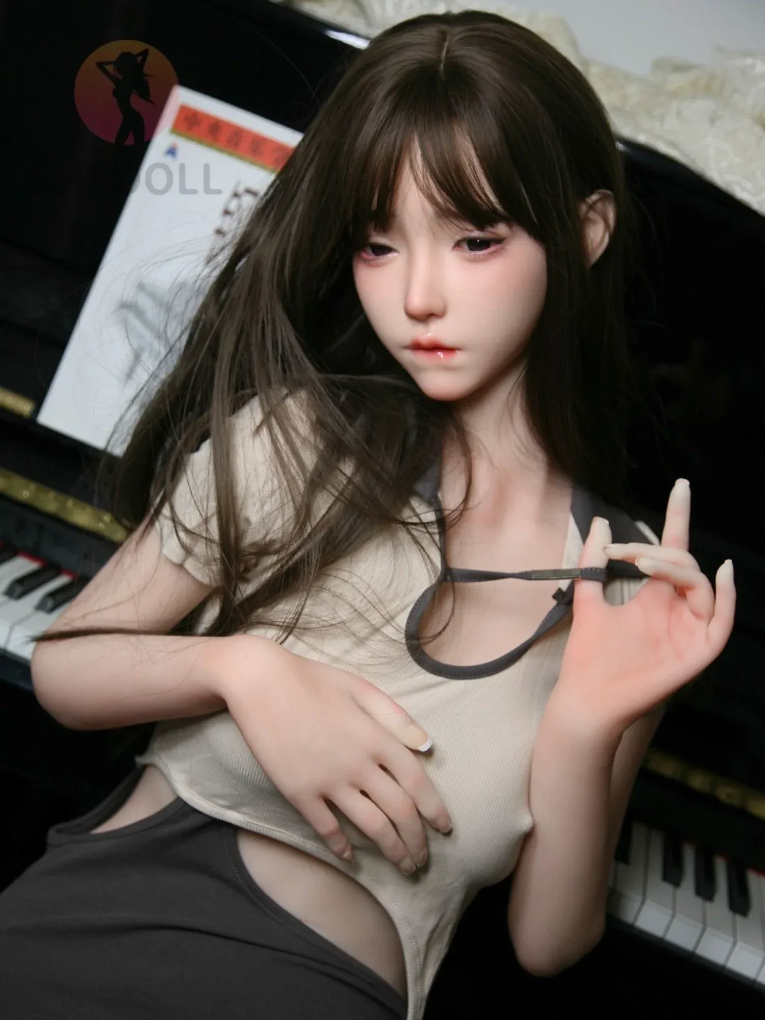 F5899—158cm\/5ft2-38kg C Cup Asian Silicone Head TPE Body Sex Doll | SHEDOLL view 7