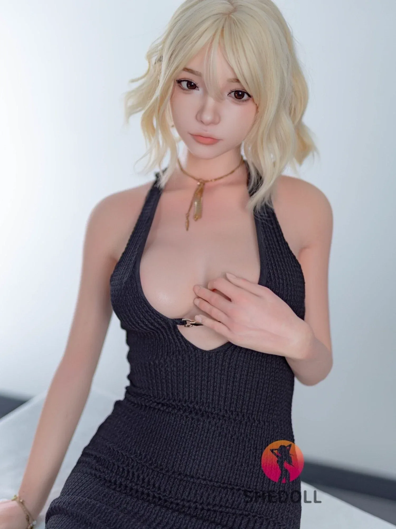 F6004—158cm\/5ft2-47kg C Cup Asian ROS Silicone Sex Doll | SHEDOLL view 4