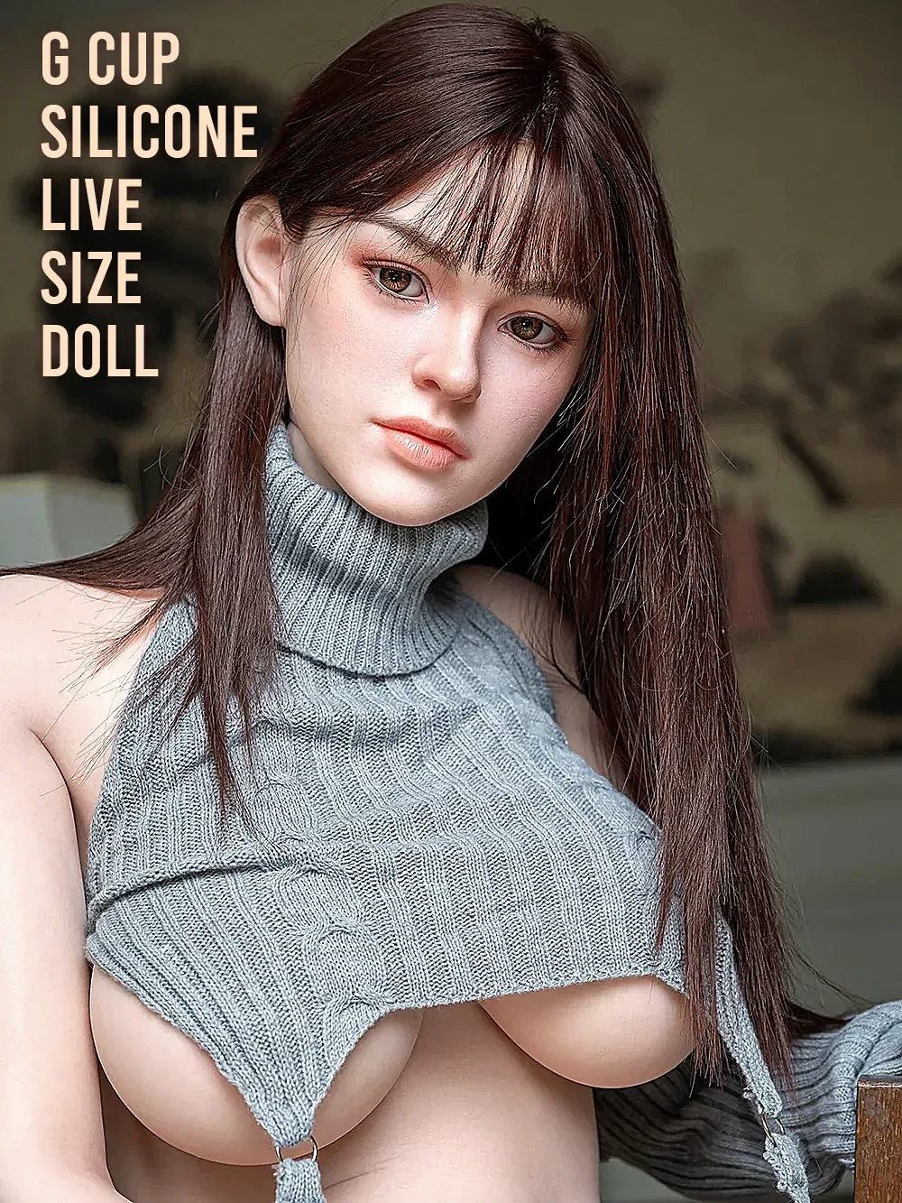 F7583-163cm\/5ft3 G Cup Silicone realistic sex doll Chloe【IN Stock US】 | Starpery Doll