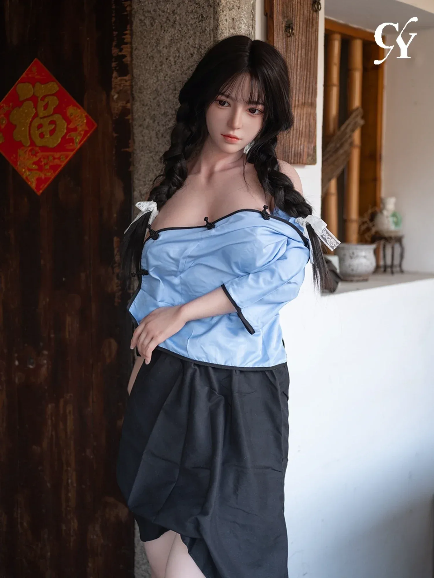 F5811—167cm\/5ft5-37kg D Cup Asian Silicone Realistic Sex Doll  | TOP-CYDOLL view 10
