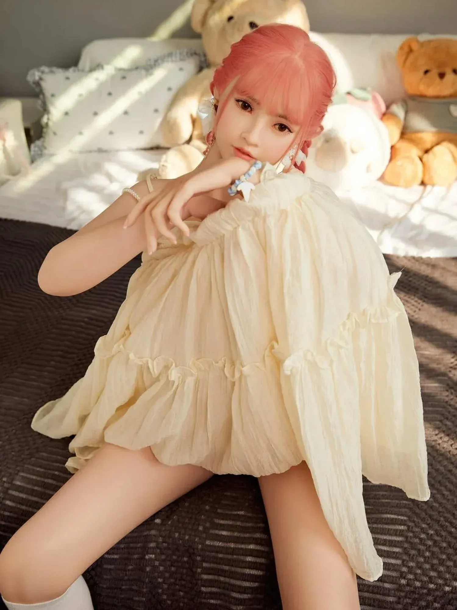 F3642-160cm\/5ft3(33kg) Wheatley F Cup Silicone BBW Cute Beauty Chinese Sex Doll | CST Doll view 6
