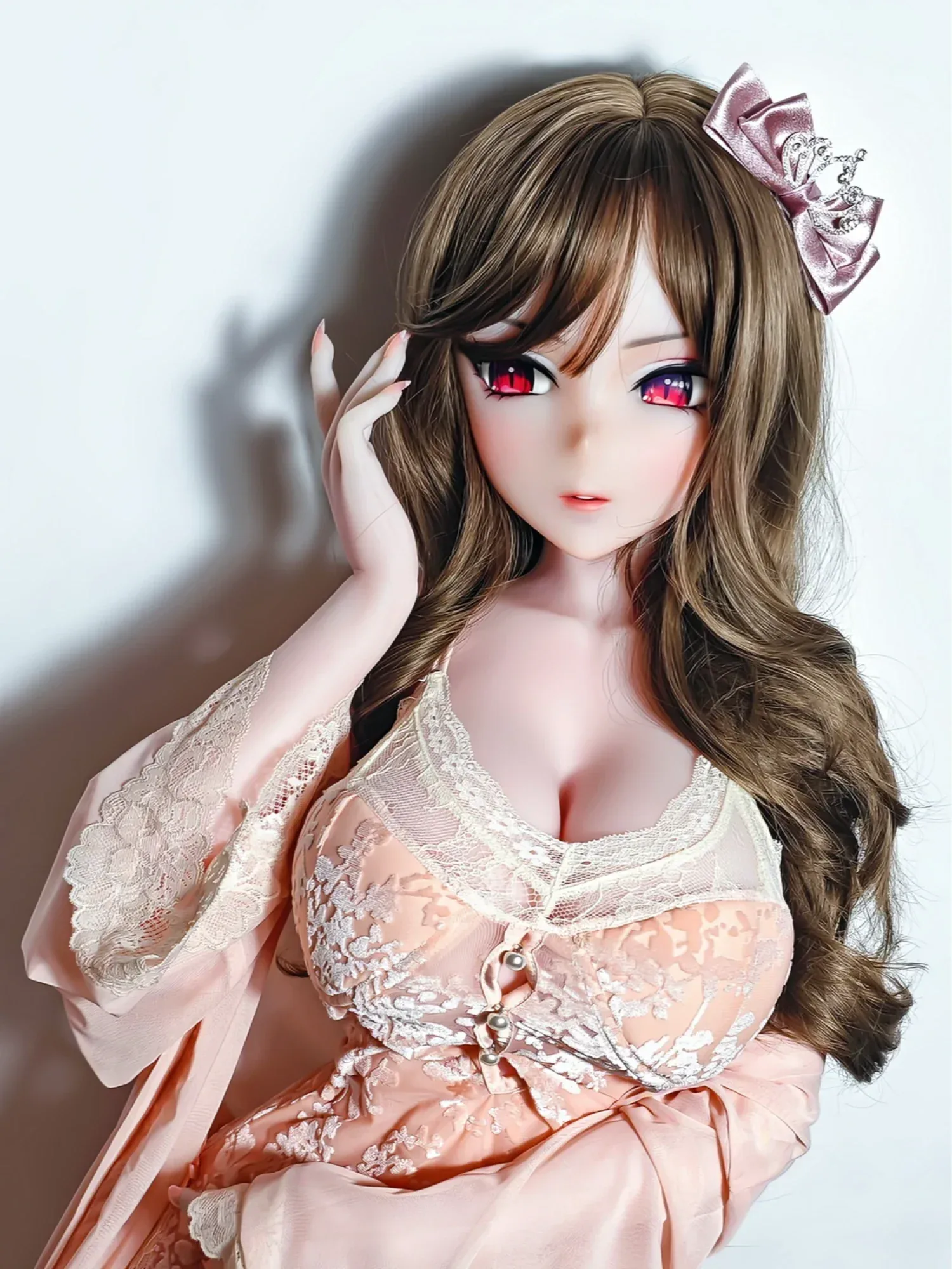 F9332-150cm\/5ft-27.5kg Silicone Head Hentai Sex Toys Life Sized Sex Doll| Elsa Babe