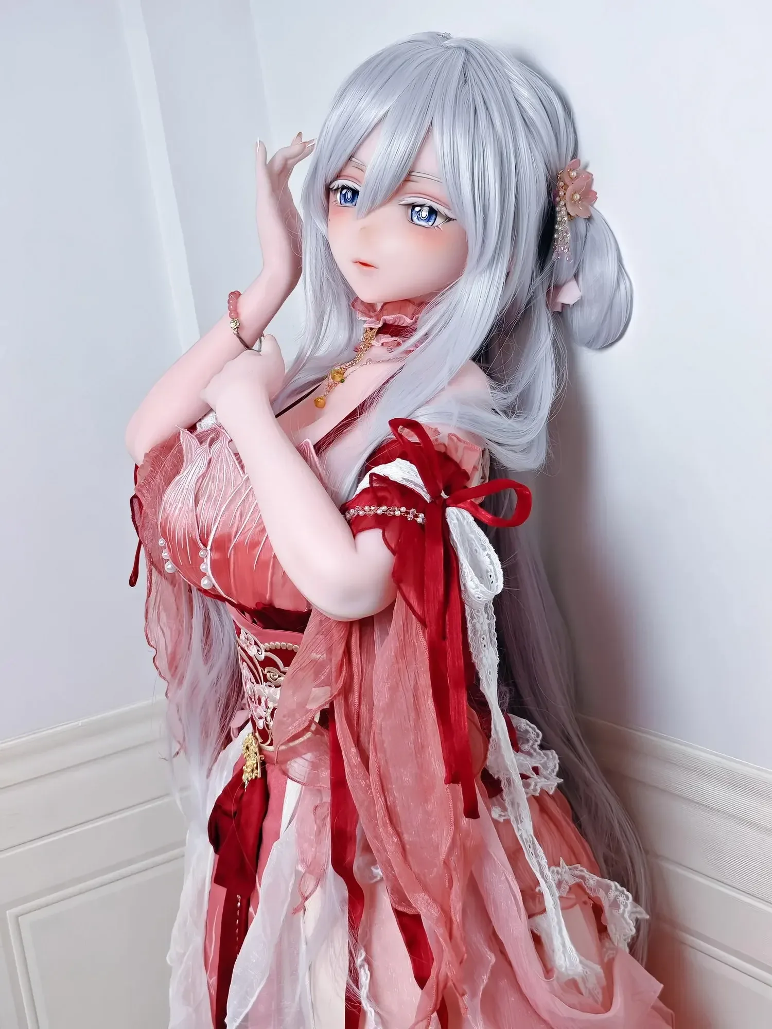 F9209-150cm\/5ft-27.5kg Anime Hentai Silicone Full Size Life Like Sex Doll | Elsa Babe view 6