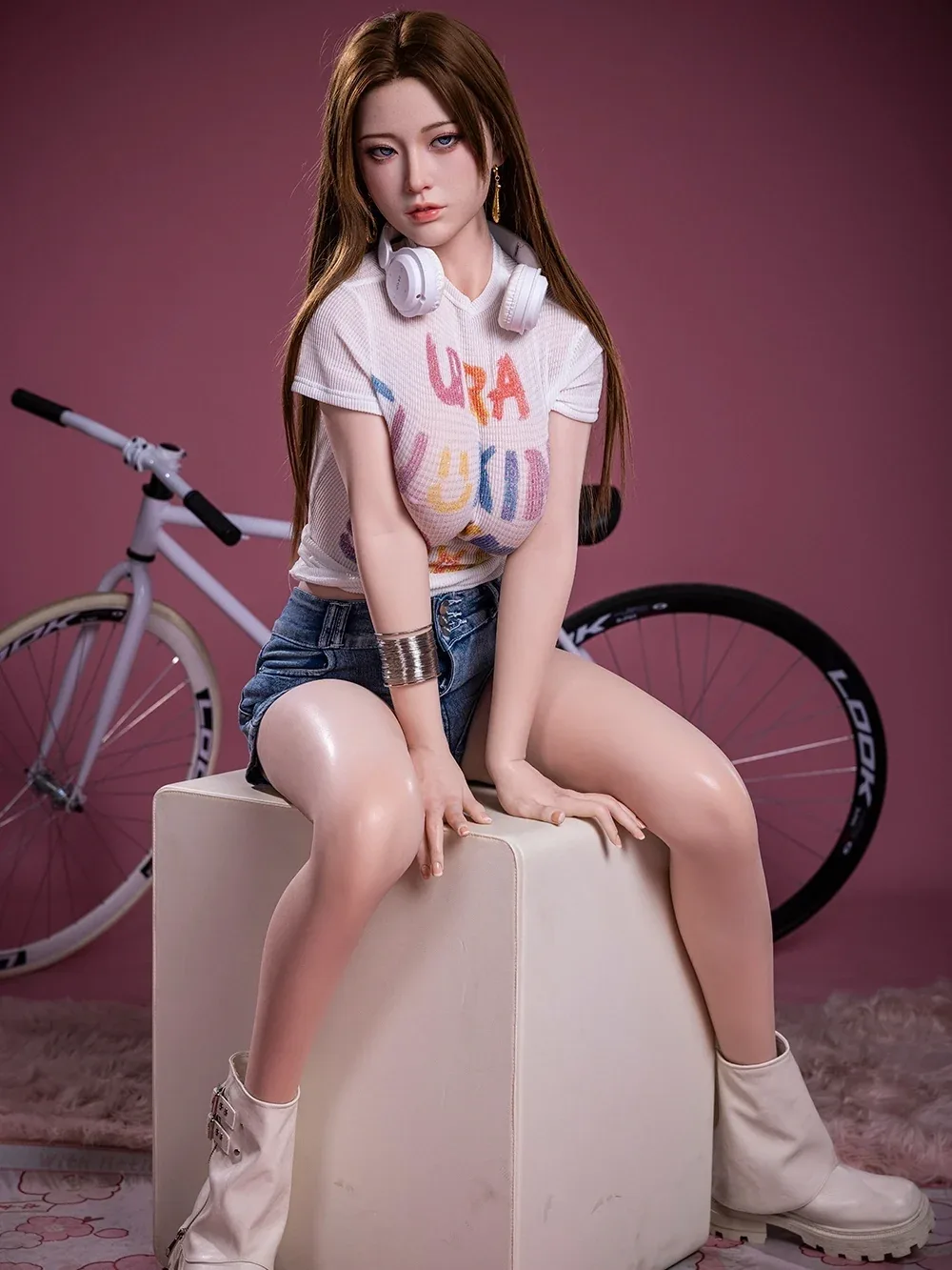 F7578-171cm\/5ft6 D Cup Lifelike Sexy Silicone Sex Doll｜Starpery Doll view 11