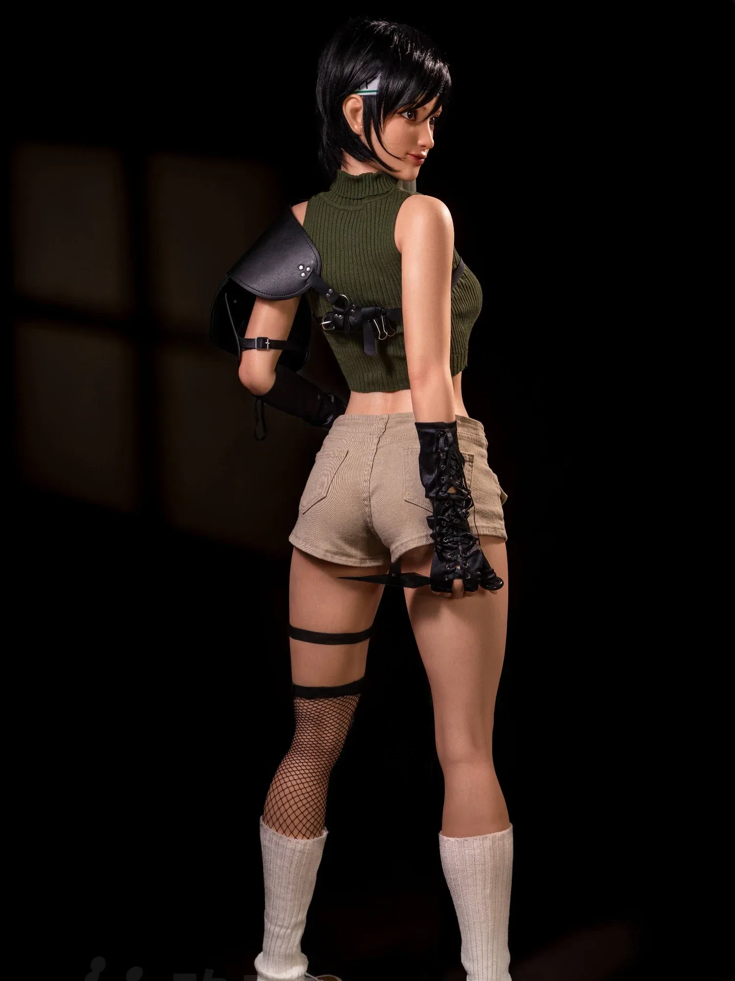 F4632—168cm\/5ft5-36.2kg C Cup Anime Silicone Femboy Sex Doll Yuffie Kisaragi | Jiusheng Doll view 11