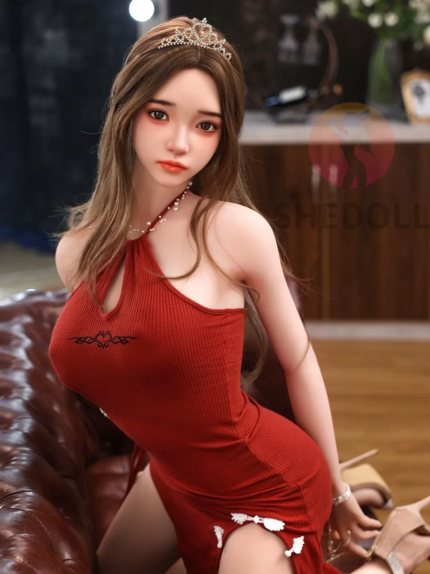 F5888—158cm\/5ft2-38kg C Cup Asian Silicone Head TPE Body Sex Doll | SHEDOLL view 2