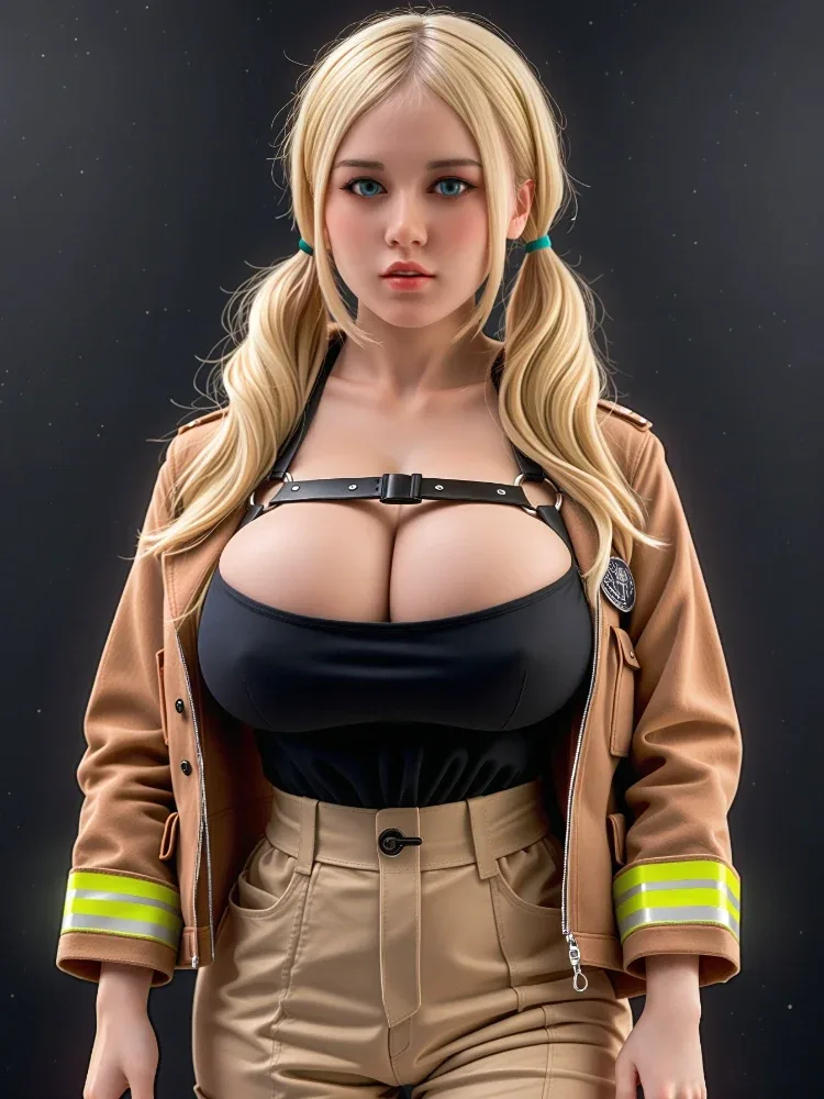 F3443-153cm(5ft) -34kg H Cup Real Silicone Head Mine Sex Doll Huge Boobs | Aibei Doll