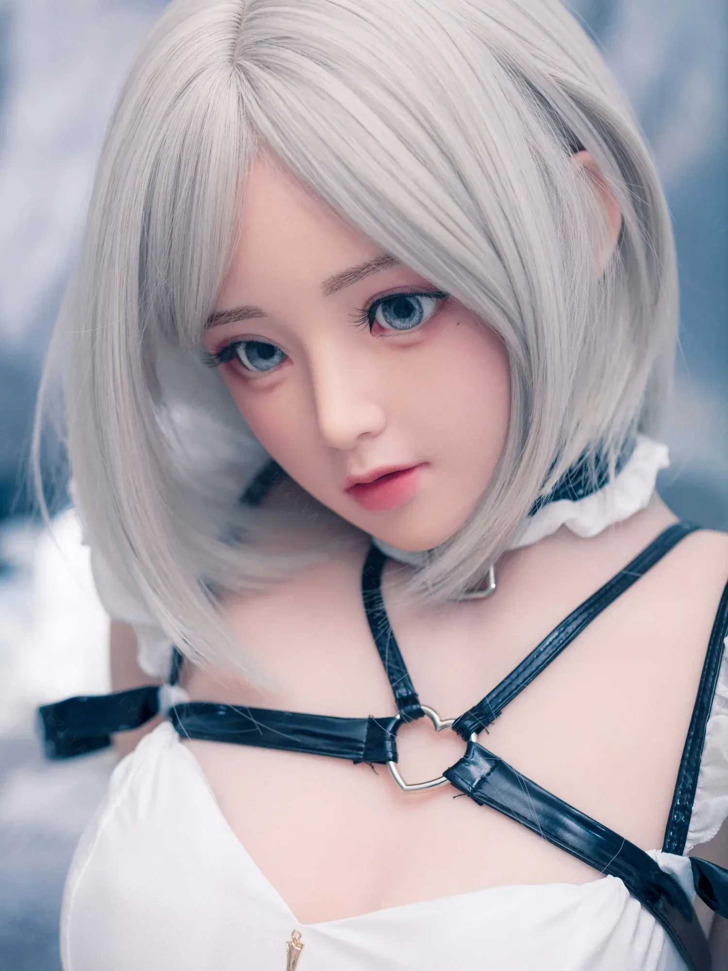 F4768-155Rcm(5.1ft)-37kg 2.0 A Cup Robot Silicone Head Adult Asian Chinese Sex Doll|Bezlya Doll view 7