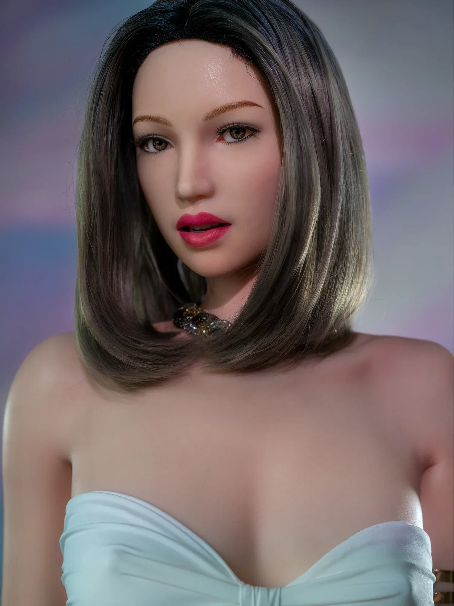 F5669—175cm\/5ft7 E Cup Movable Jaws Silicone Sex Doll (Inspiration) | Zelex Doll view 6