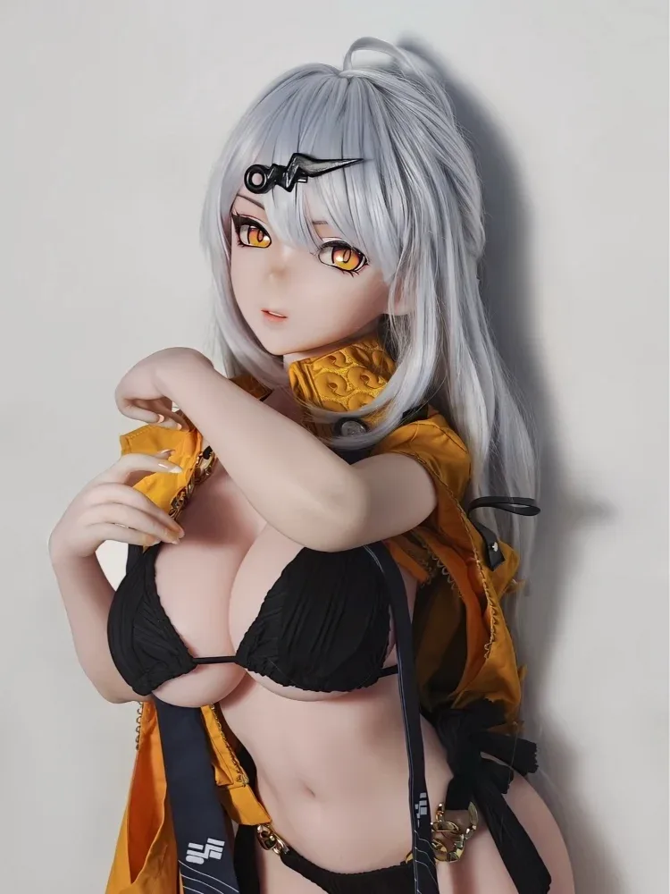F8212-150cm\/5ft-27.5kg  Silicone Anime Sex Doll | Elsa Babe
