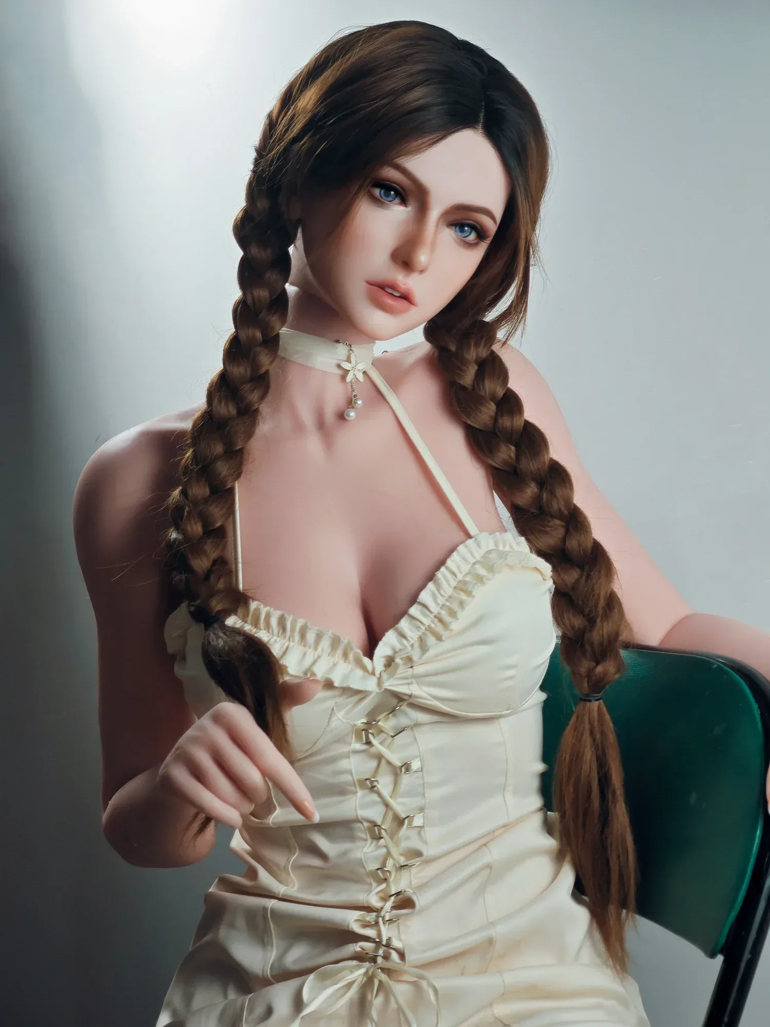 F3803-160cm\/5ft2 Kat Baccarin Silicone Anime Sex Doll | Elsa Babe view 4